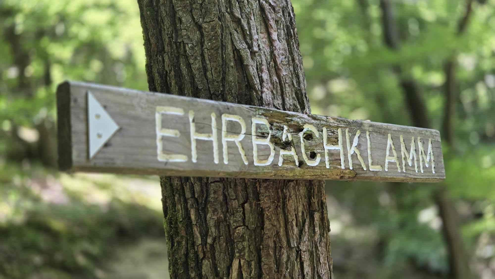 Traumschleife Ehrbachklamm / Erfahrungsbericht & Tipps