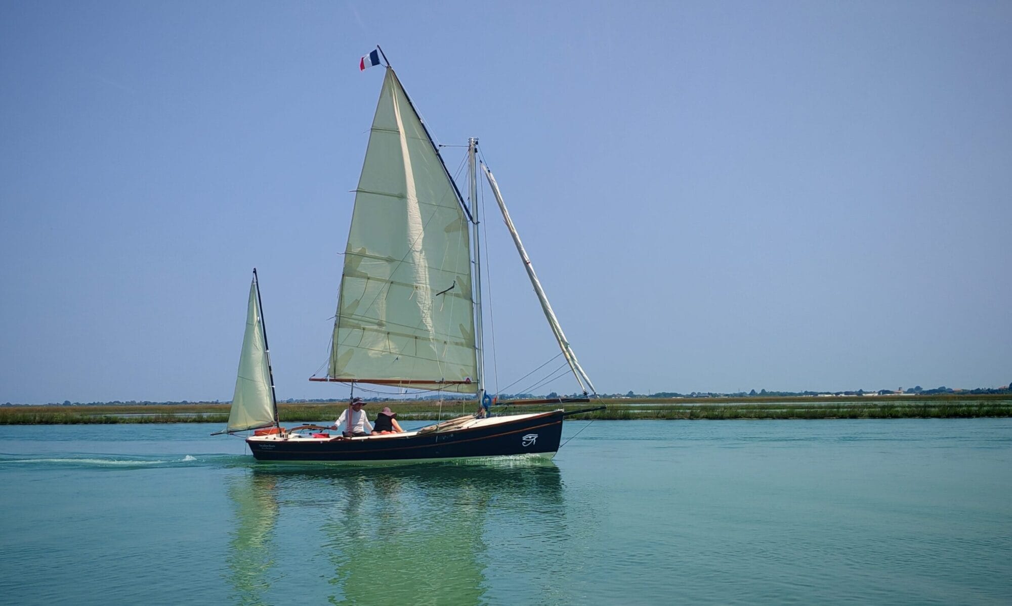 Barca Gui Gui sulla Laguna di Venezia