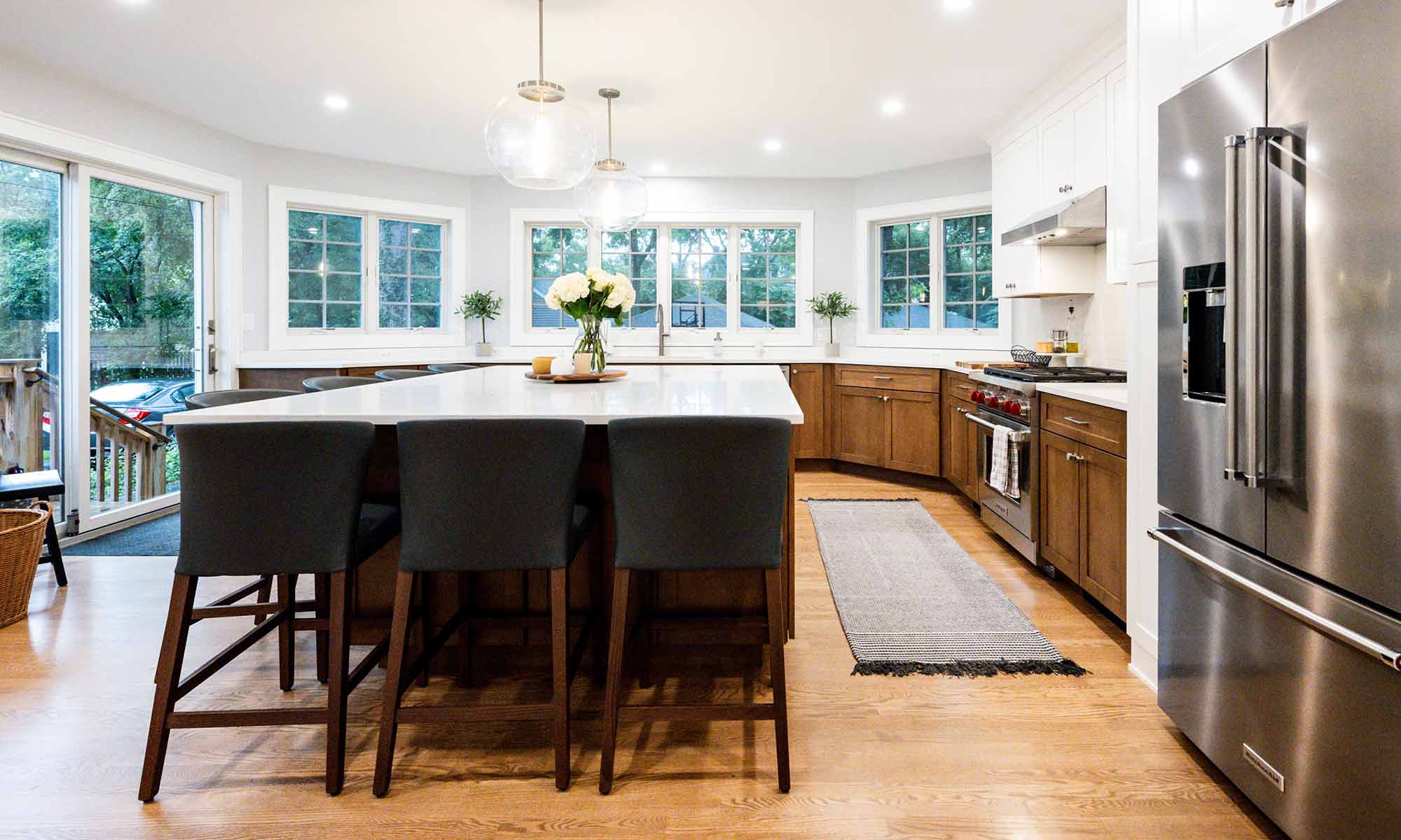 Large minimalis kitchen remodel