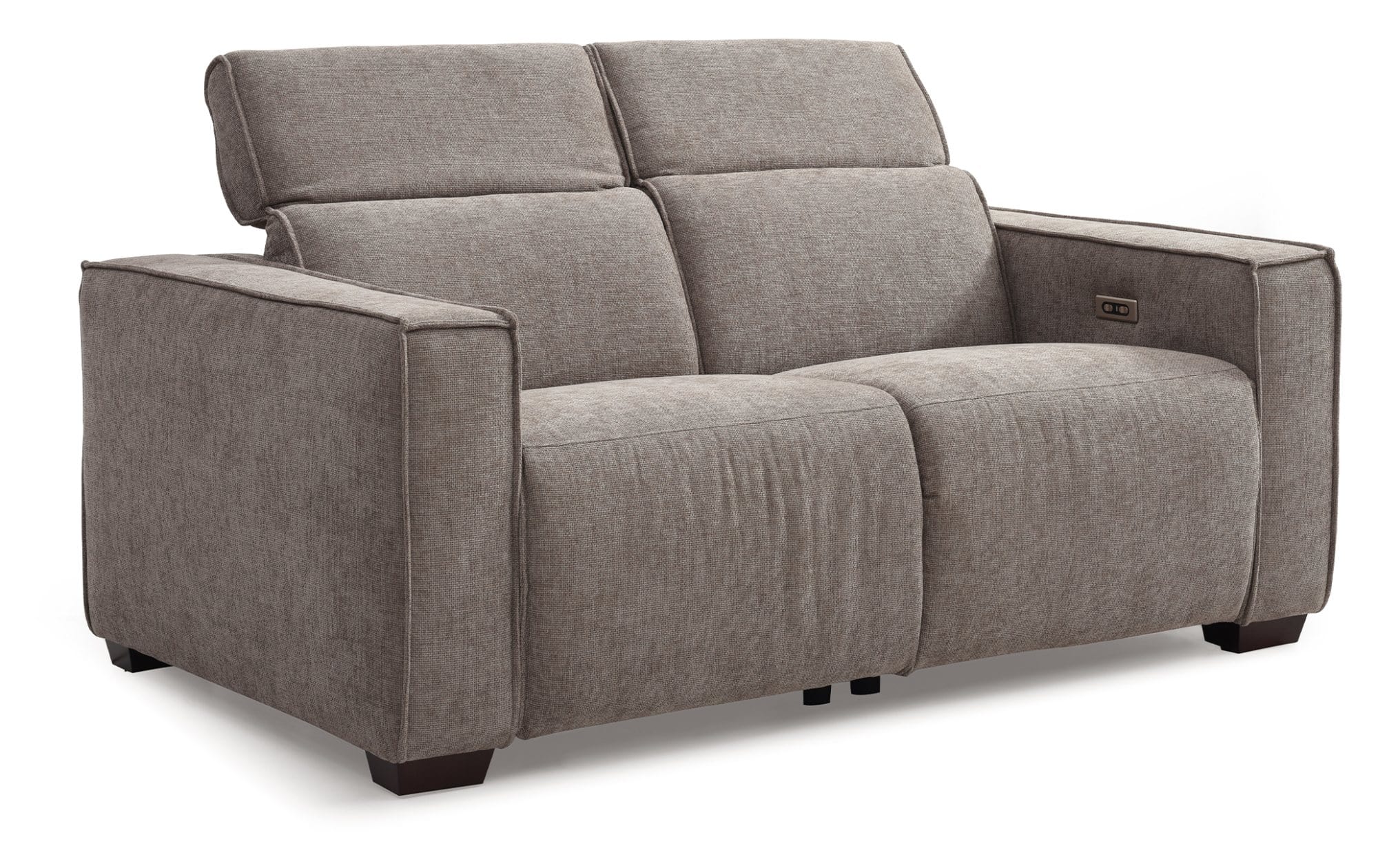 KY467 PRIMO 2 SEATER RECLINER SOFA MOLE CHENILLE CUT OUT (3)