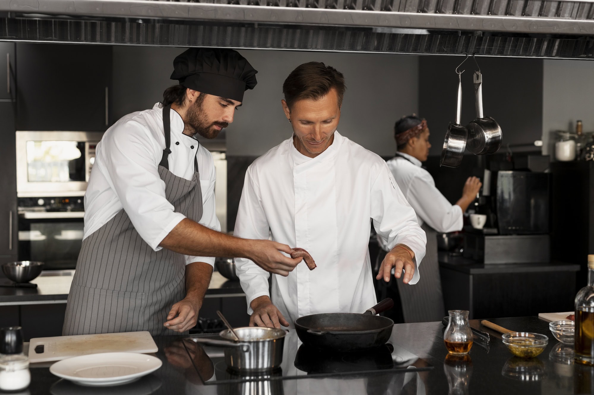 chef-working-together-professional-kitchen