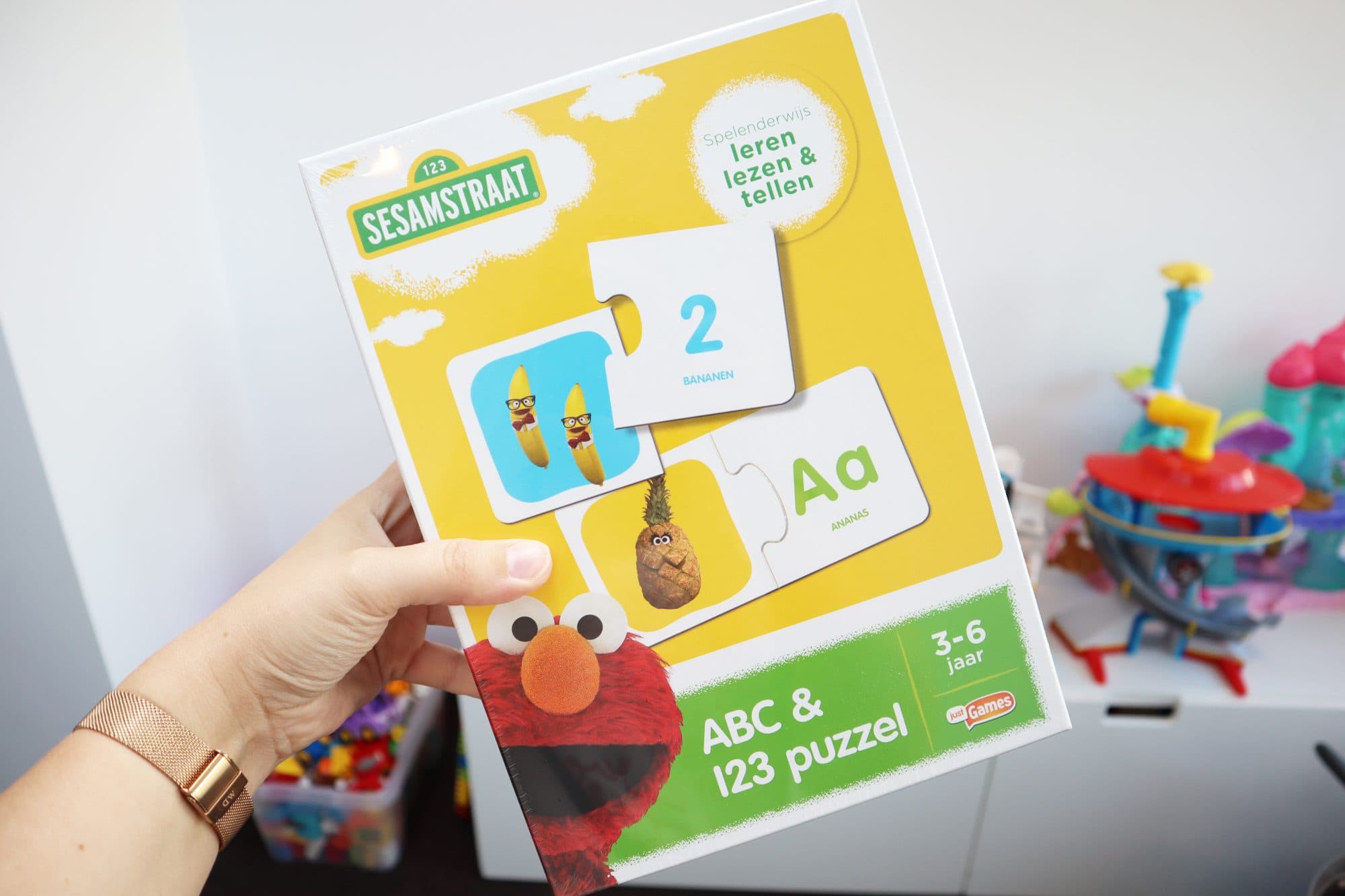 Sesamstraat ABC & 123 Puzzel