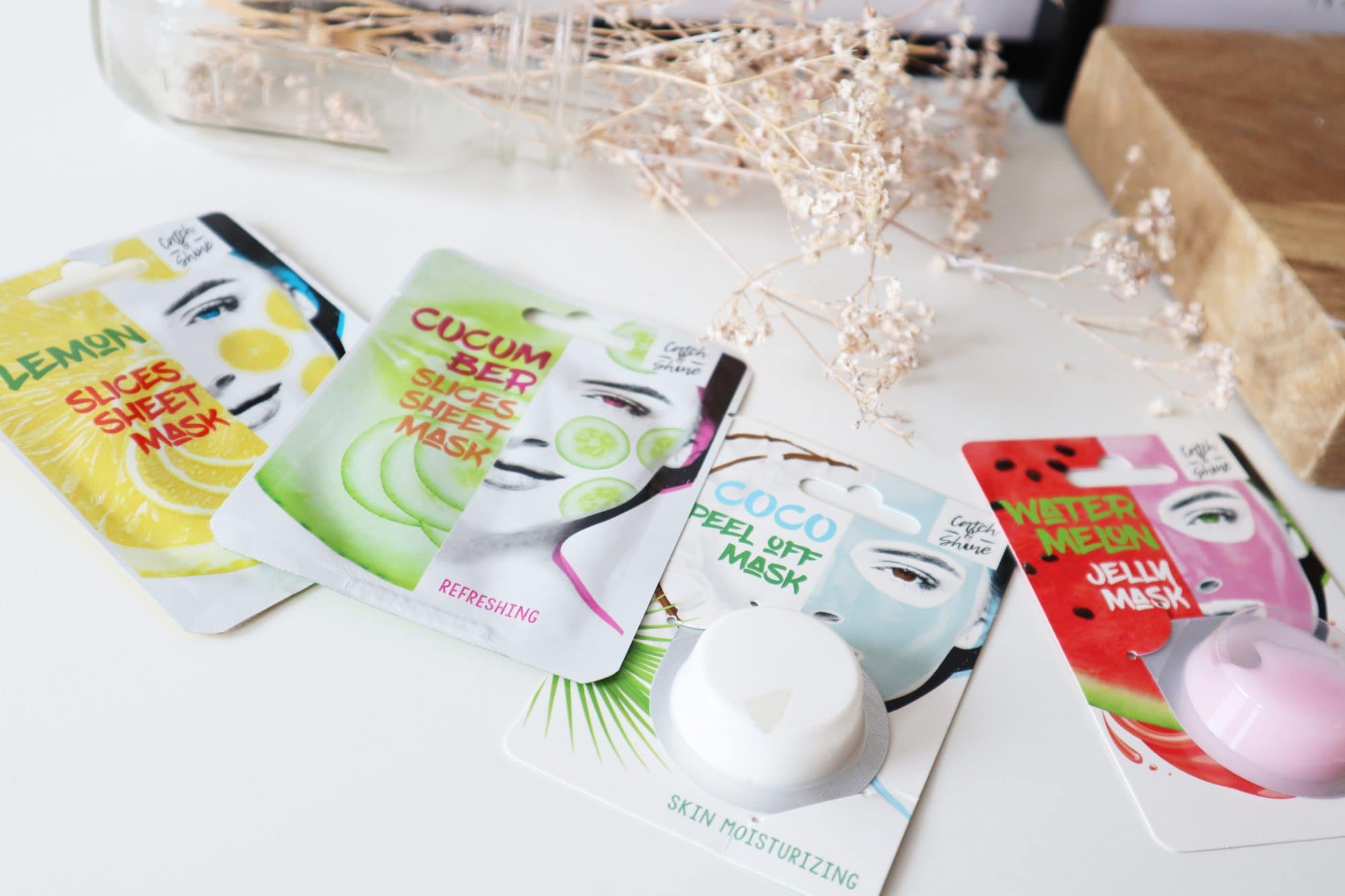 Kruidvat Catch & Shine maskertjes