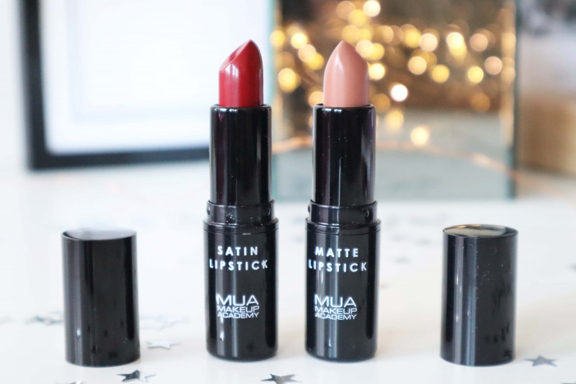 vernieuwde MUA lipsticks