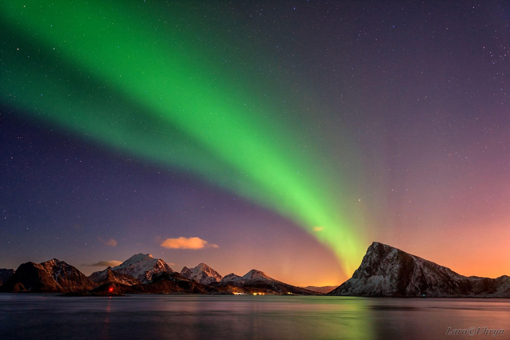 Северное сияние Aurora Borealis