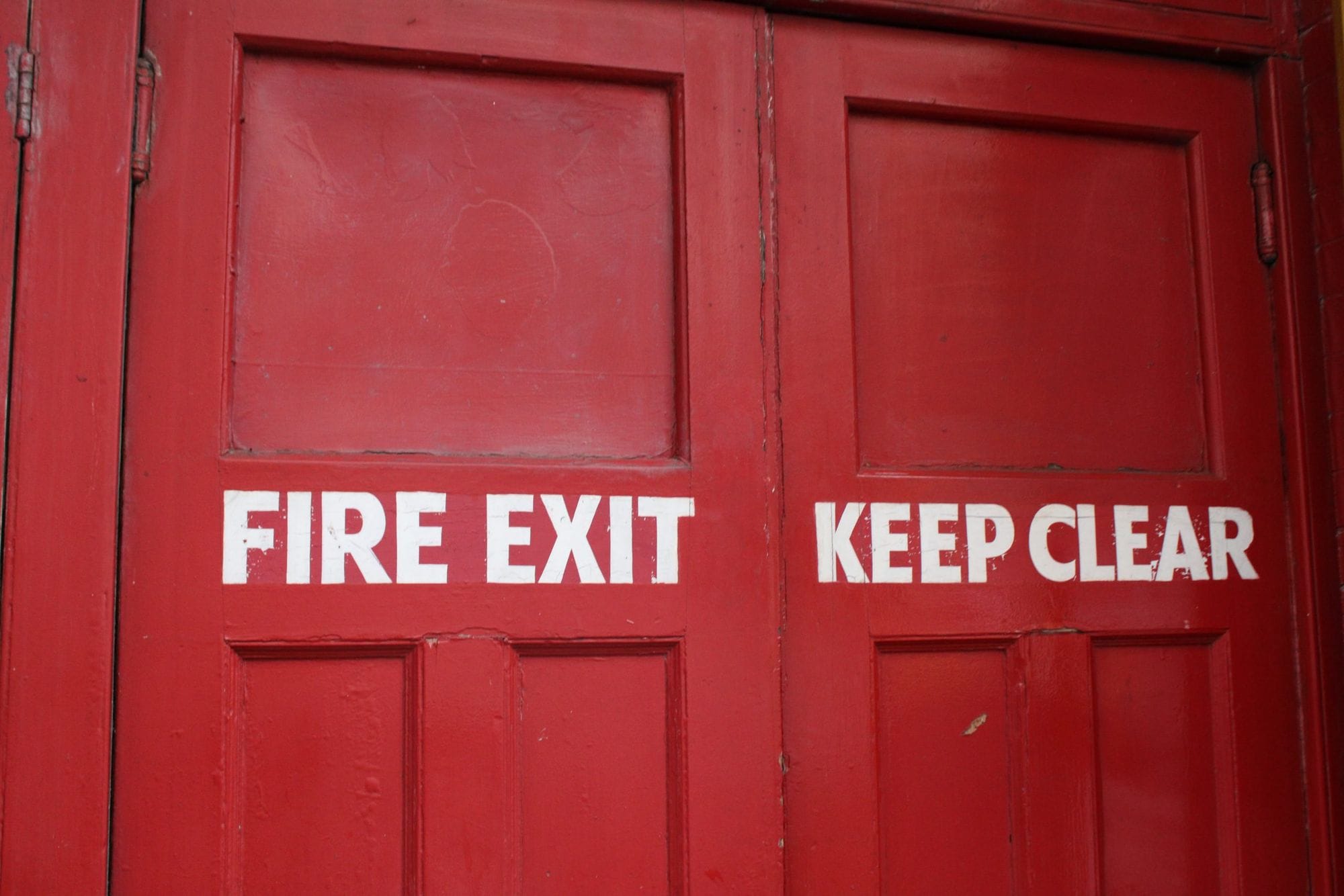 fire-rated door
