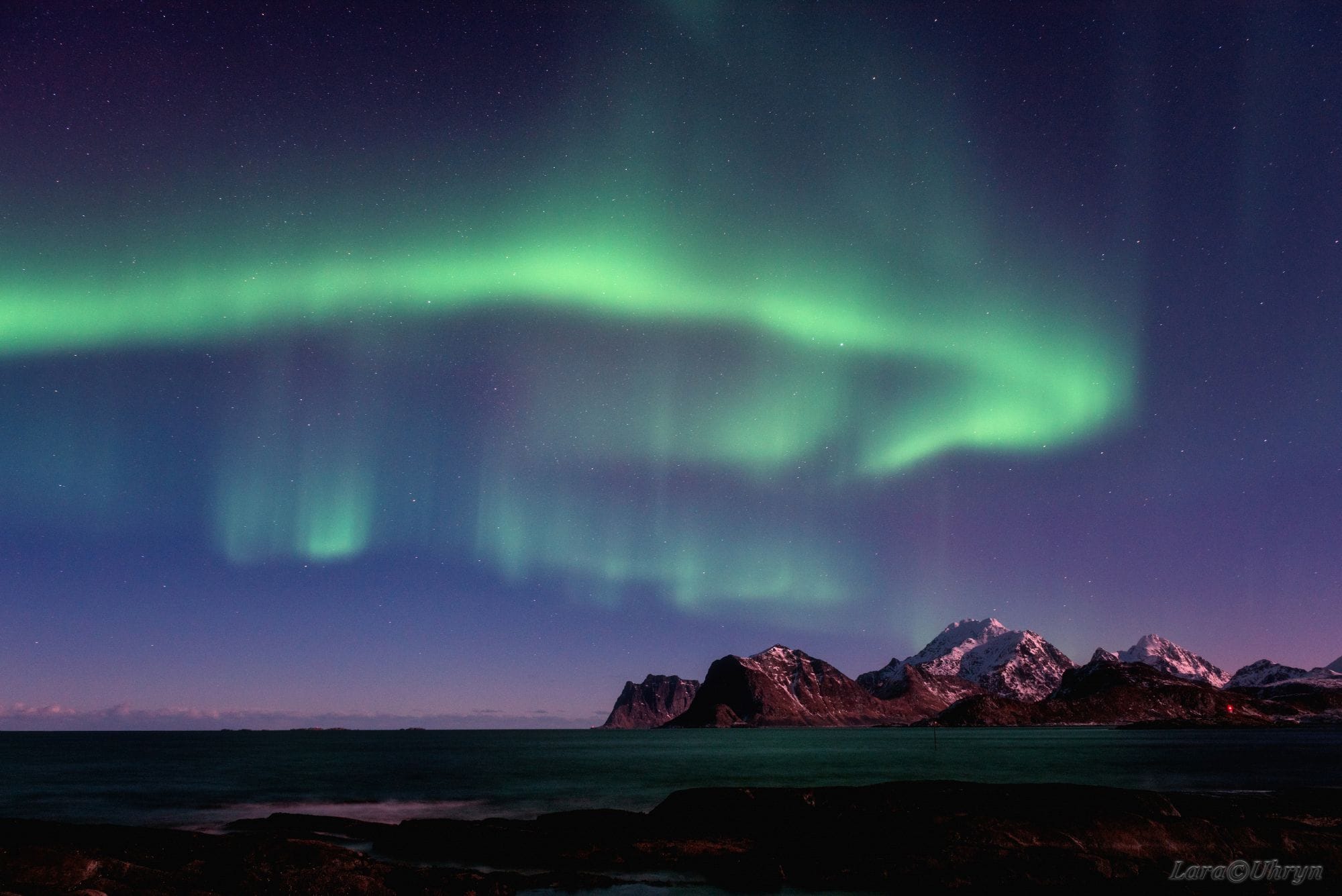 Северное сияние Aurora Borealis