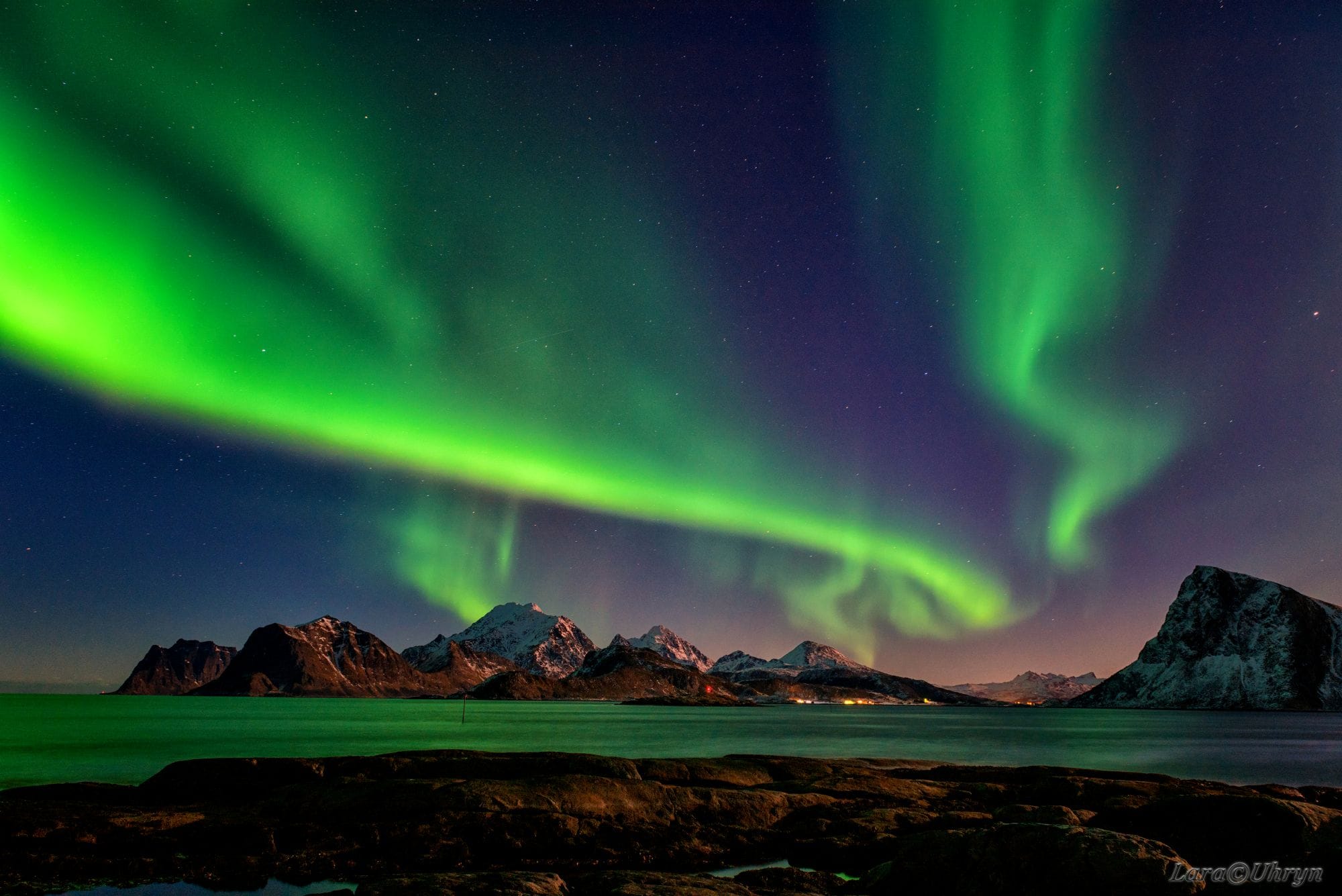 Северное сияние Aurora Borealis