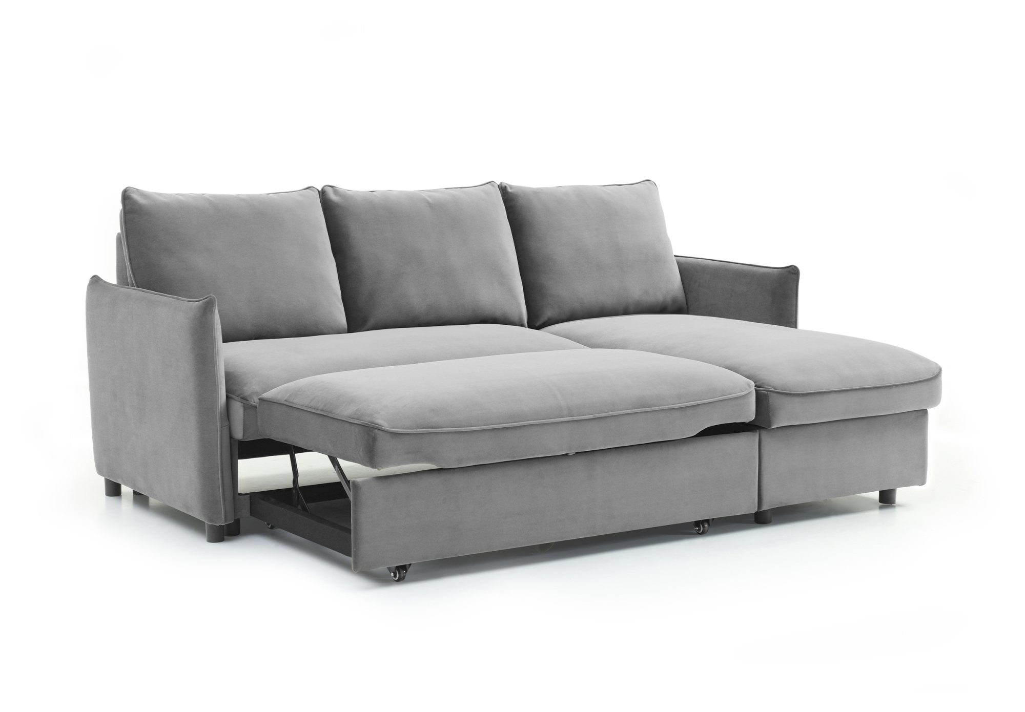 KY355 BLAIRE CORNER SOFA BED GREY CUT OUT (2)