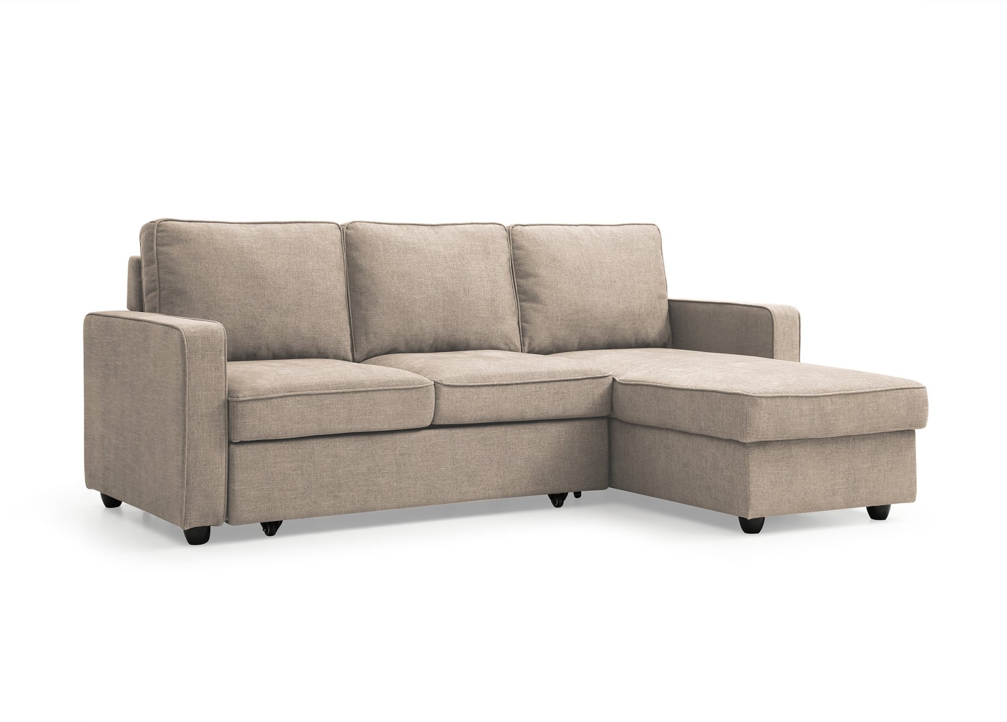 Myles Corner Sofa Bed Natural 3