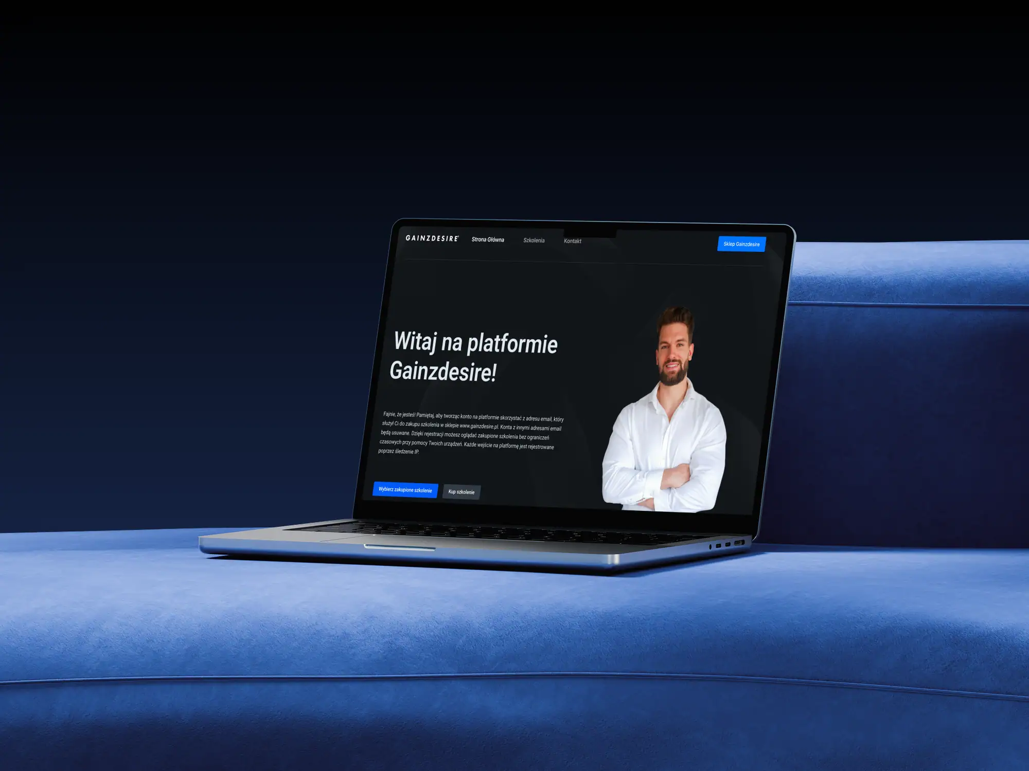 Stronomaniak - twórca stron internetowych. Gainzdesire, Mikołaj Żegliński opinia.