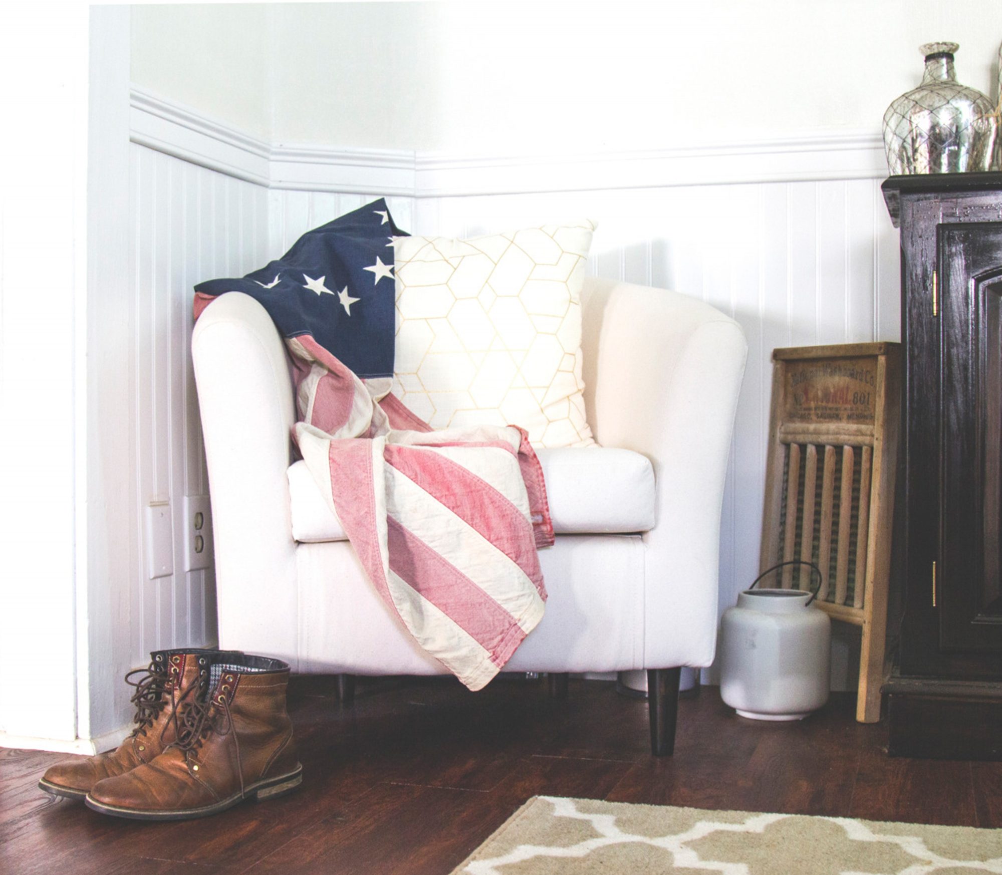 vlag interieur