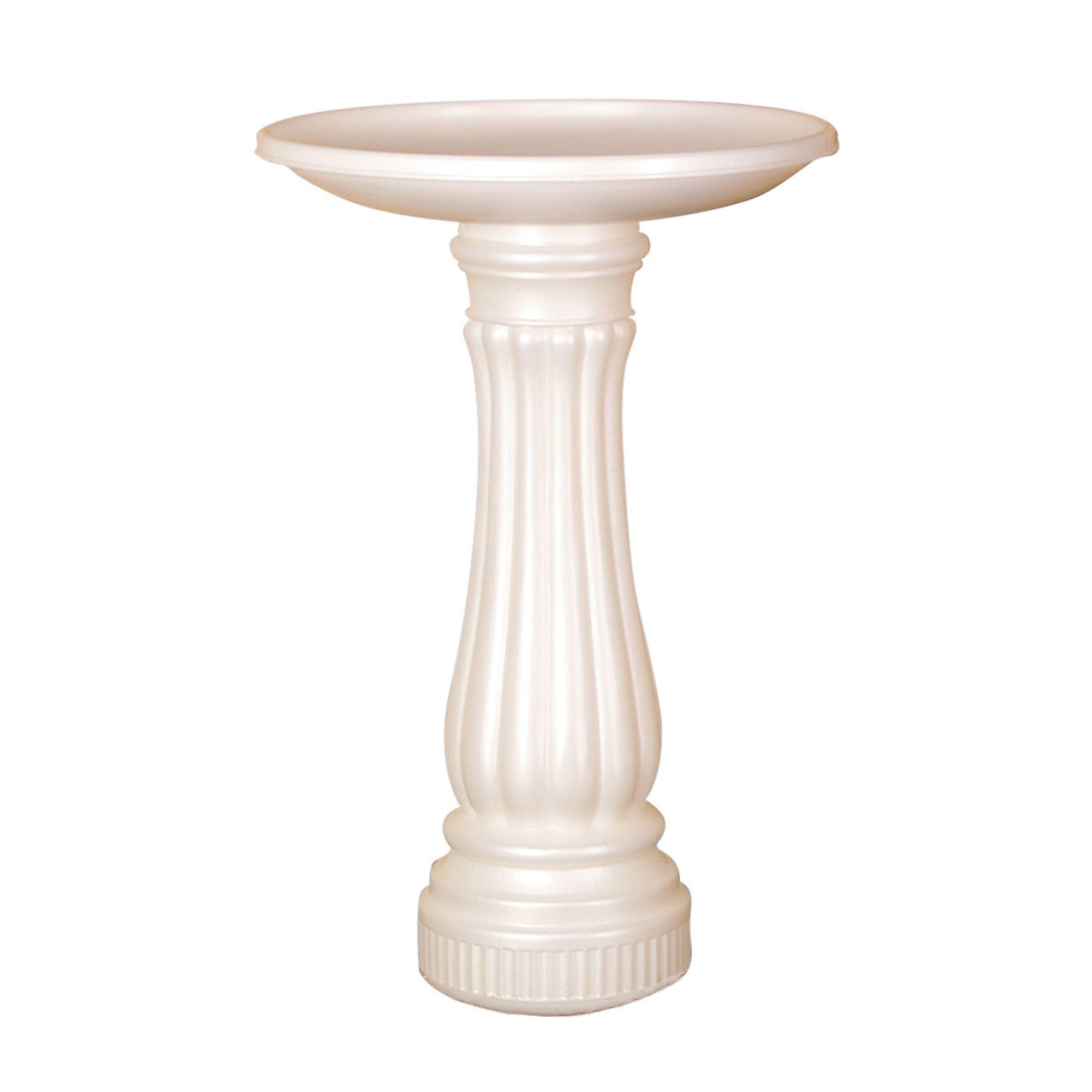White Bird Bath