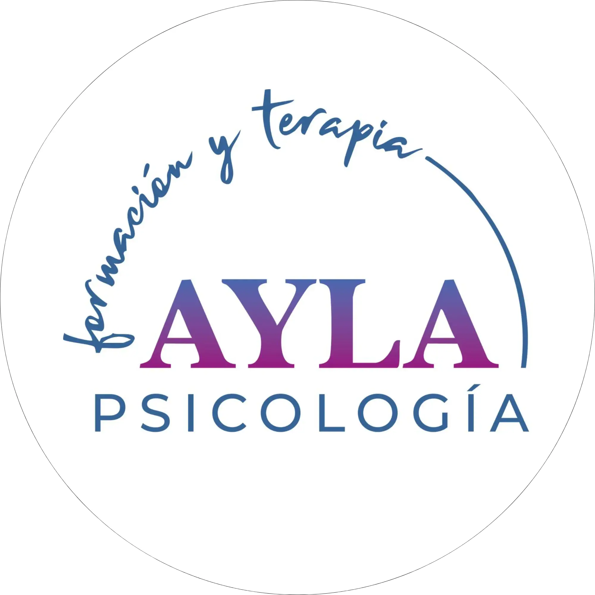 Logo redondo Ayla Centro de Formación y Psicología