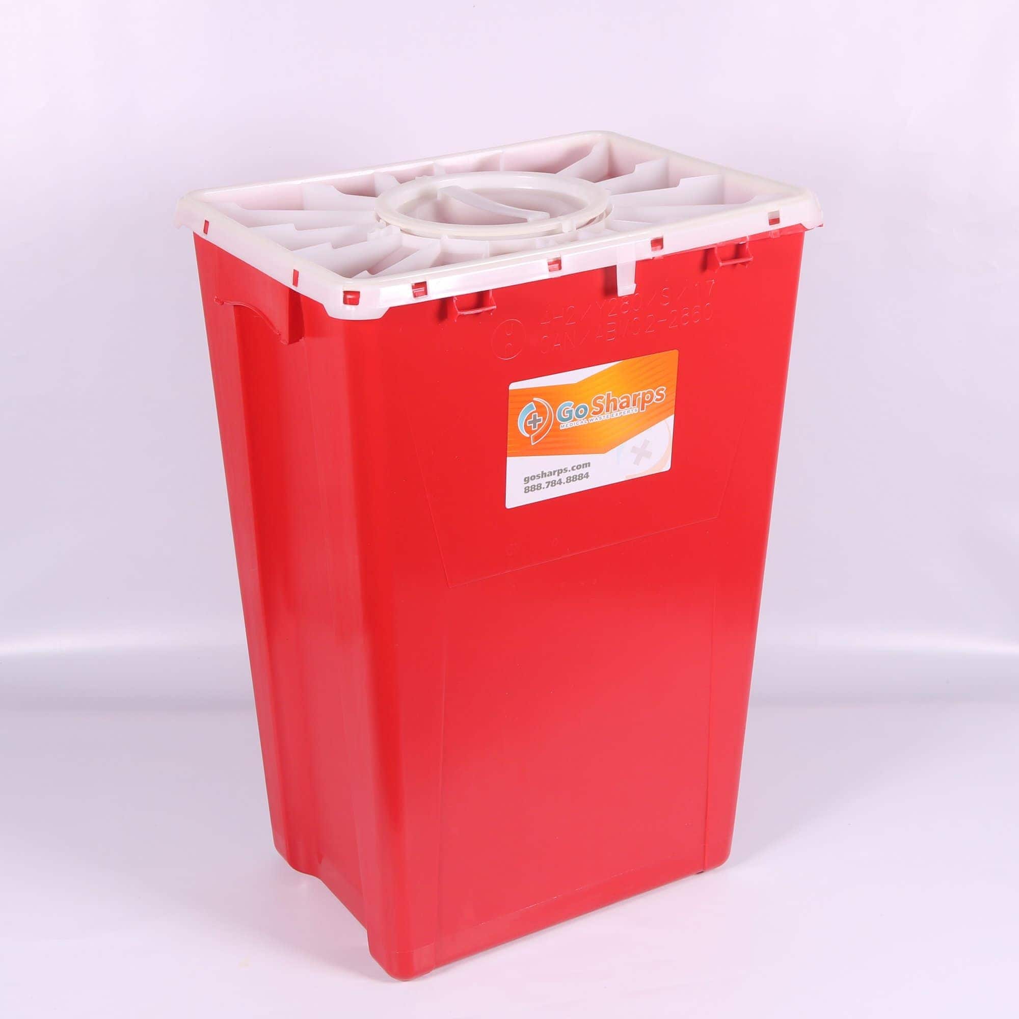 18 gallon sharps container