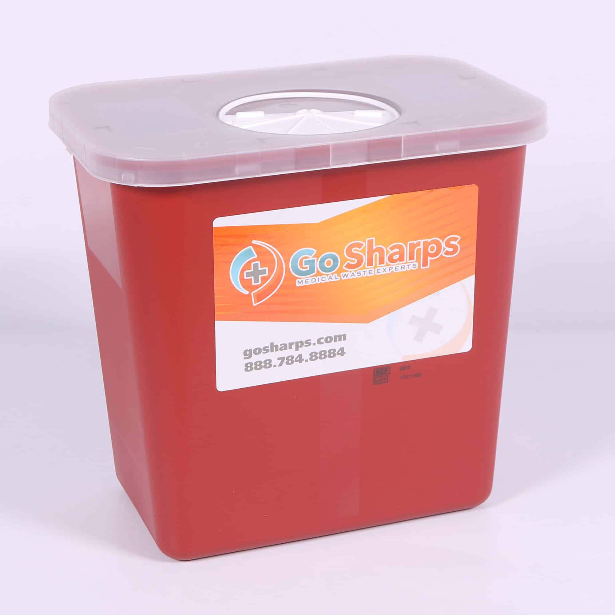 2 Gallon Sharps container