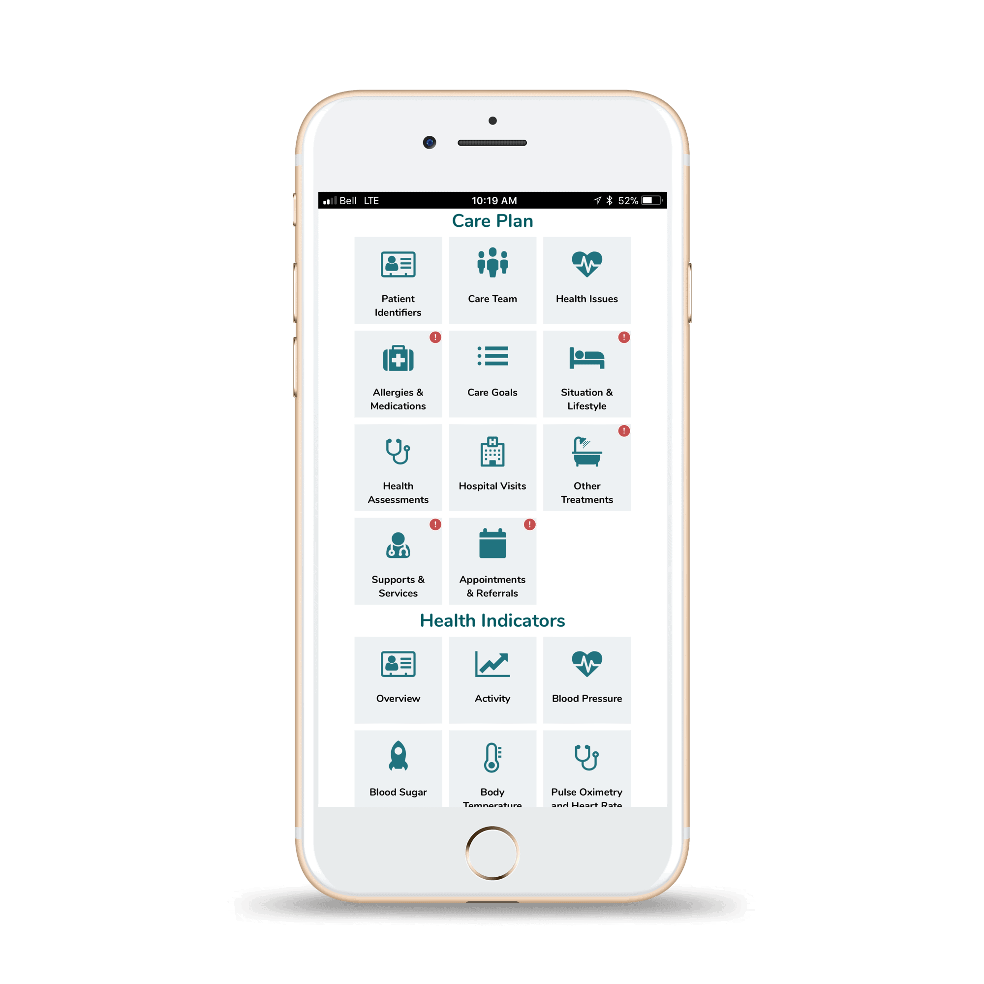 Develop and share individual Care Plans for your patients in aTouchAway.  Authorized members of your patients’ Circle of Care will be able to view, modify or add to the Plan – in one, always up-to-date location.