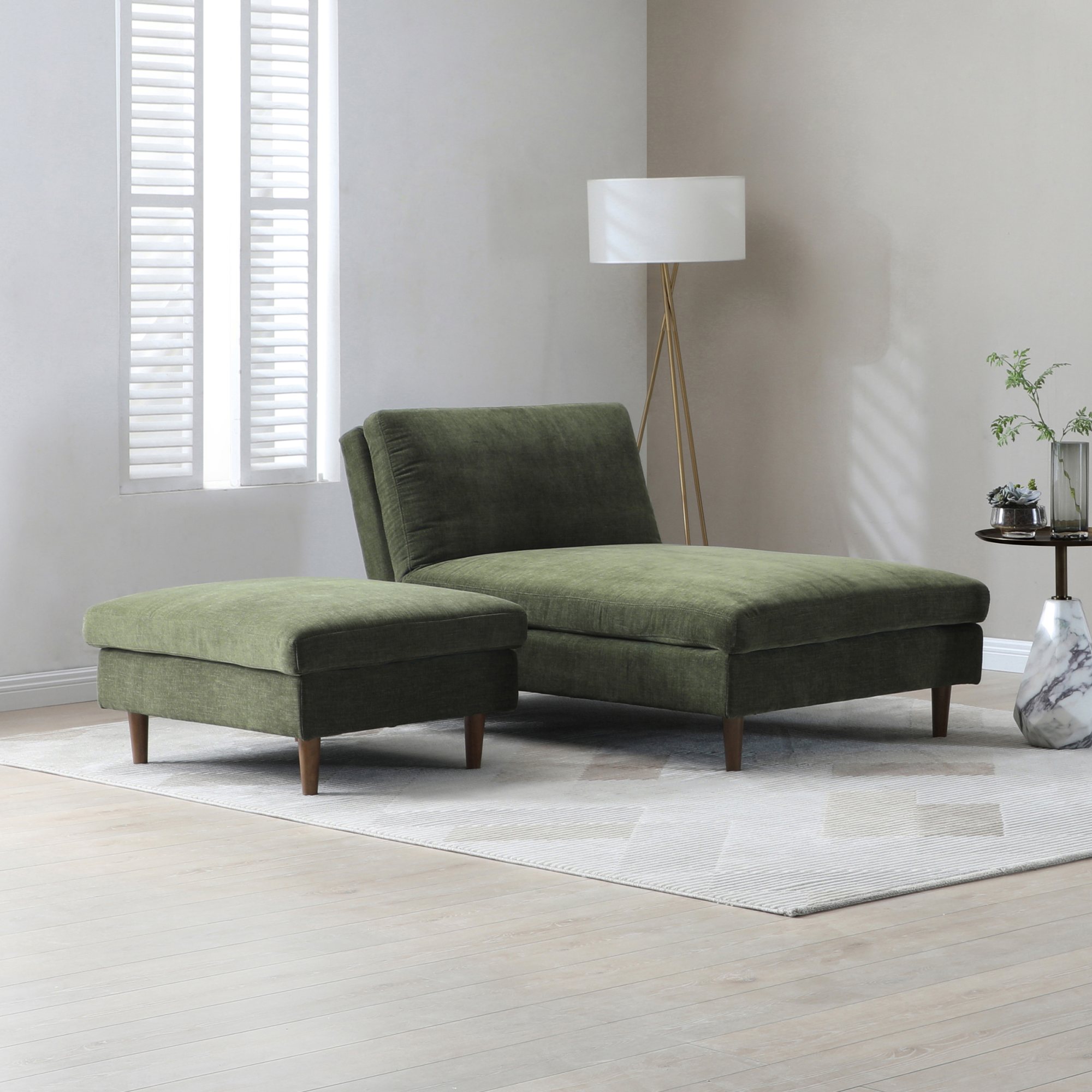 KY493 SCOTT MODULAR SOFA BED CHAISE LIFESTYLE OLIVE SQ (4)