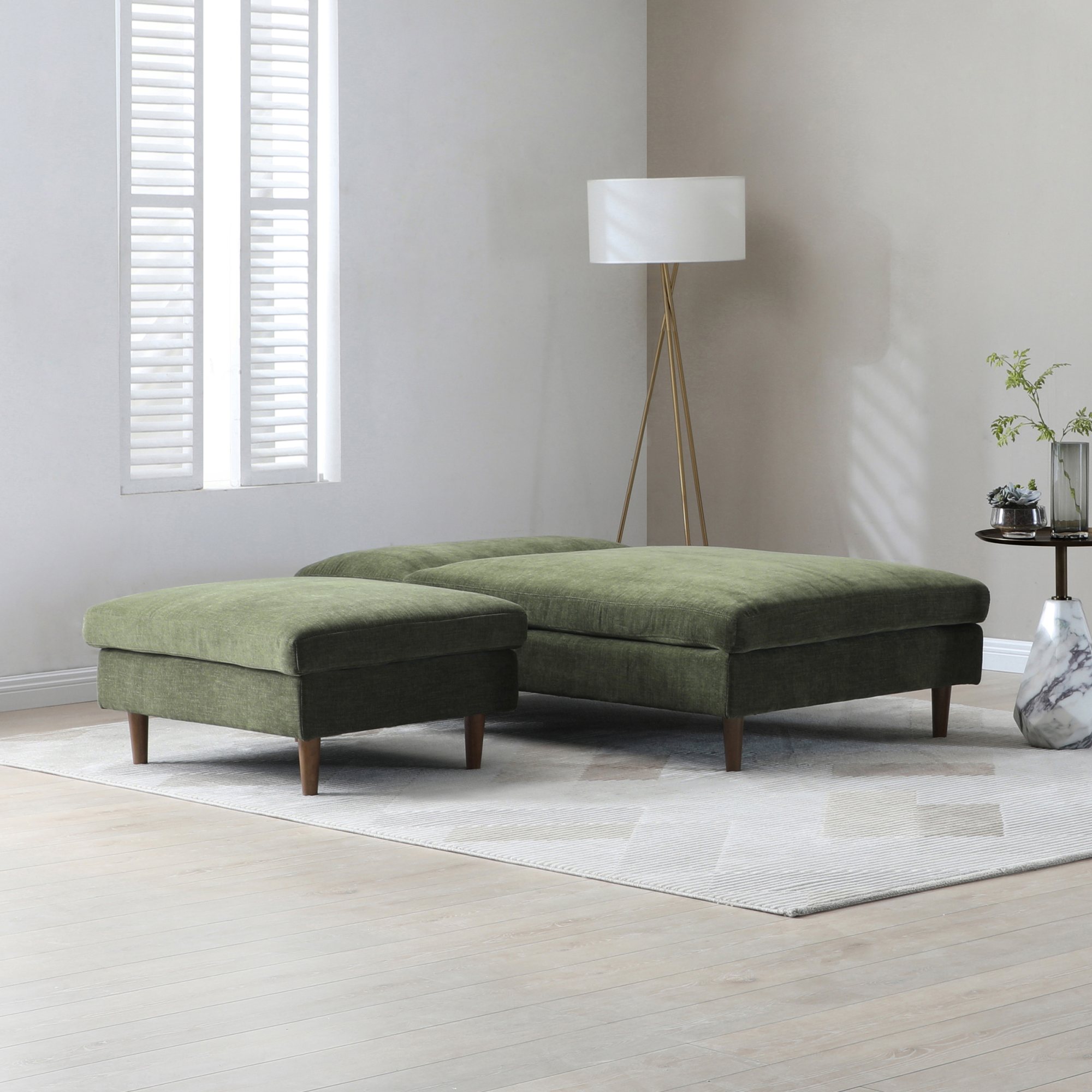 KY493 SCOTT MODULAR SOFA BED CHAISE LIFESTYLE OLIVE SQ (5)