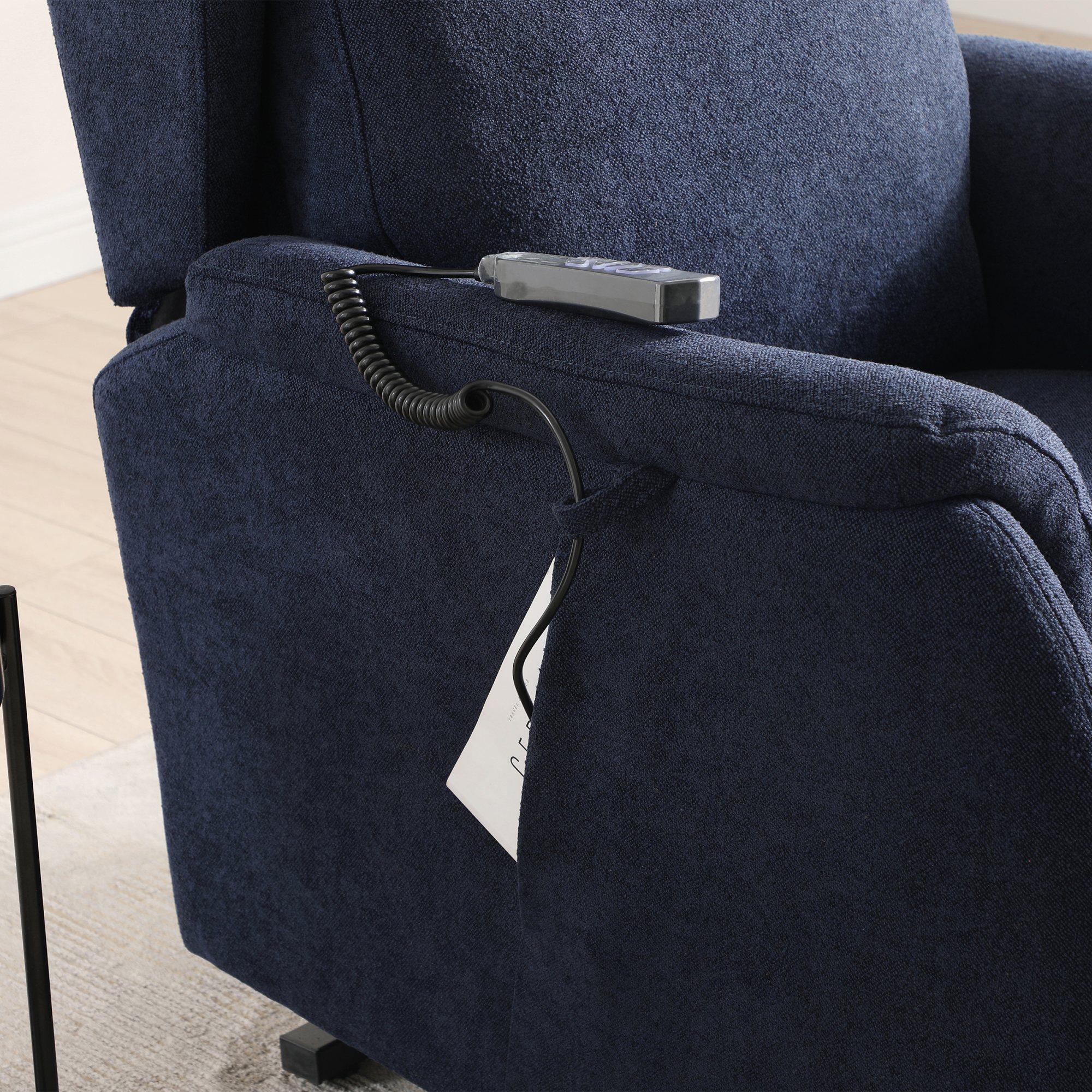 KY511 FLETCHER TWIN MOTOR RECLINER NAVY LIFESTYLE (5)