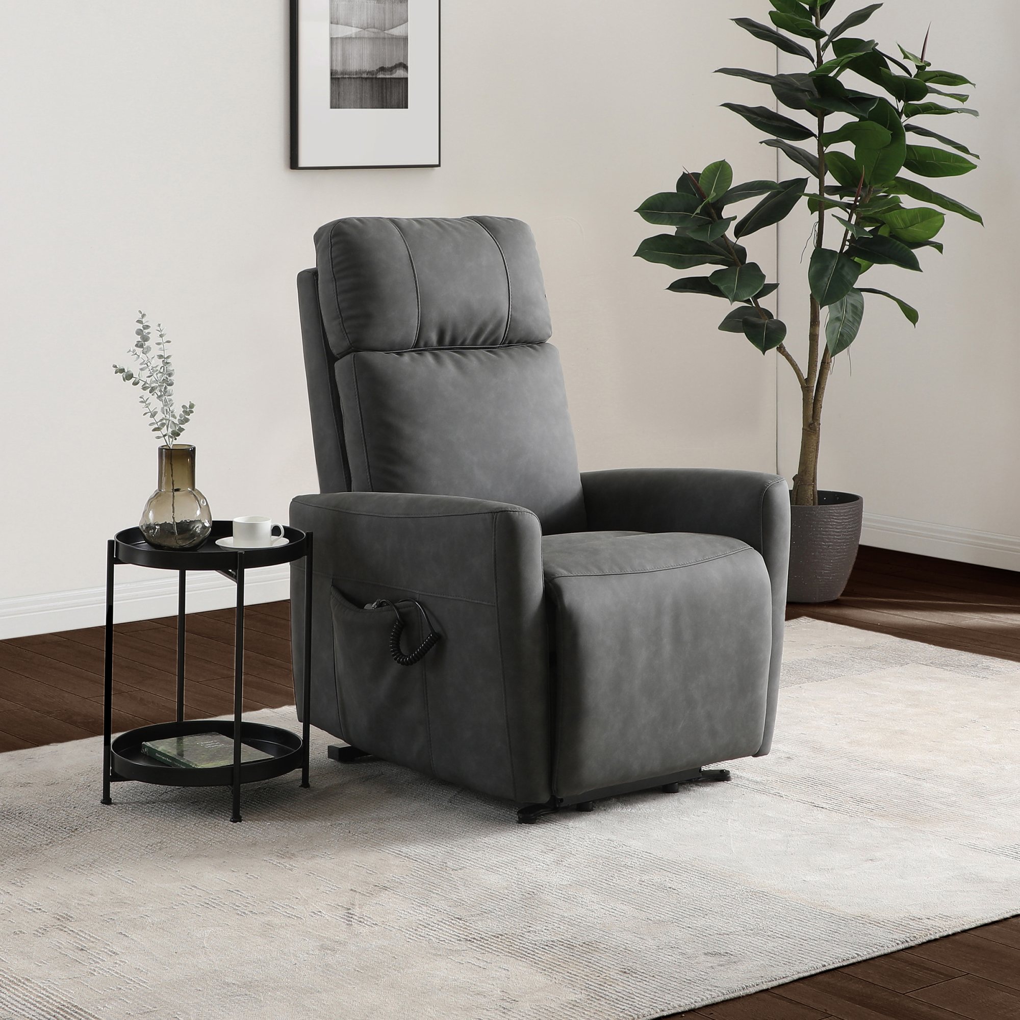 KY512 PARKER TWIN MOTOR RECLINER GREY LIFESTYLE (1)