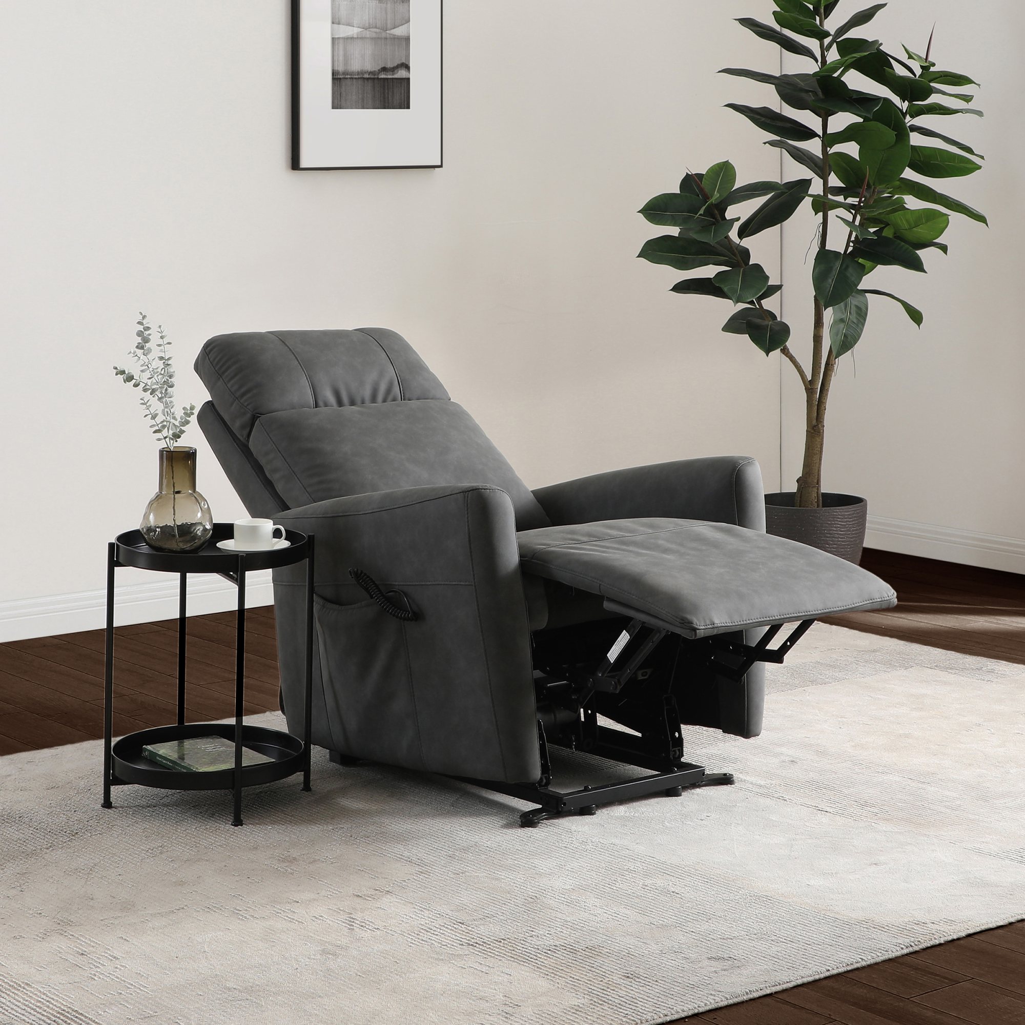 KY512 PARKER TWIN MOTOR RECLINER GREY LIFESTYLE (3)