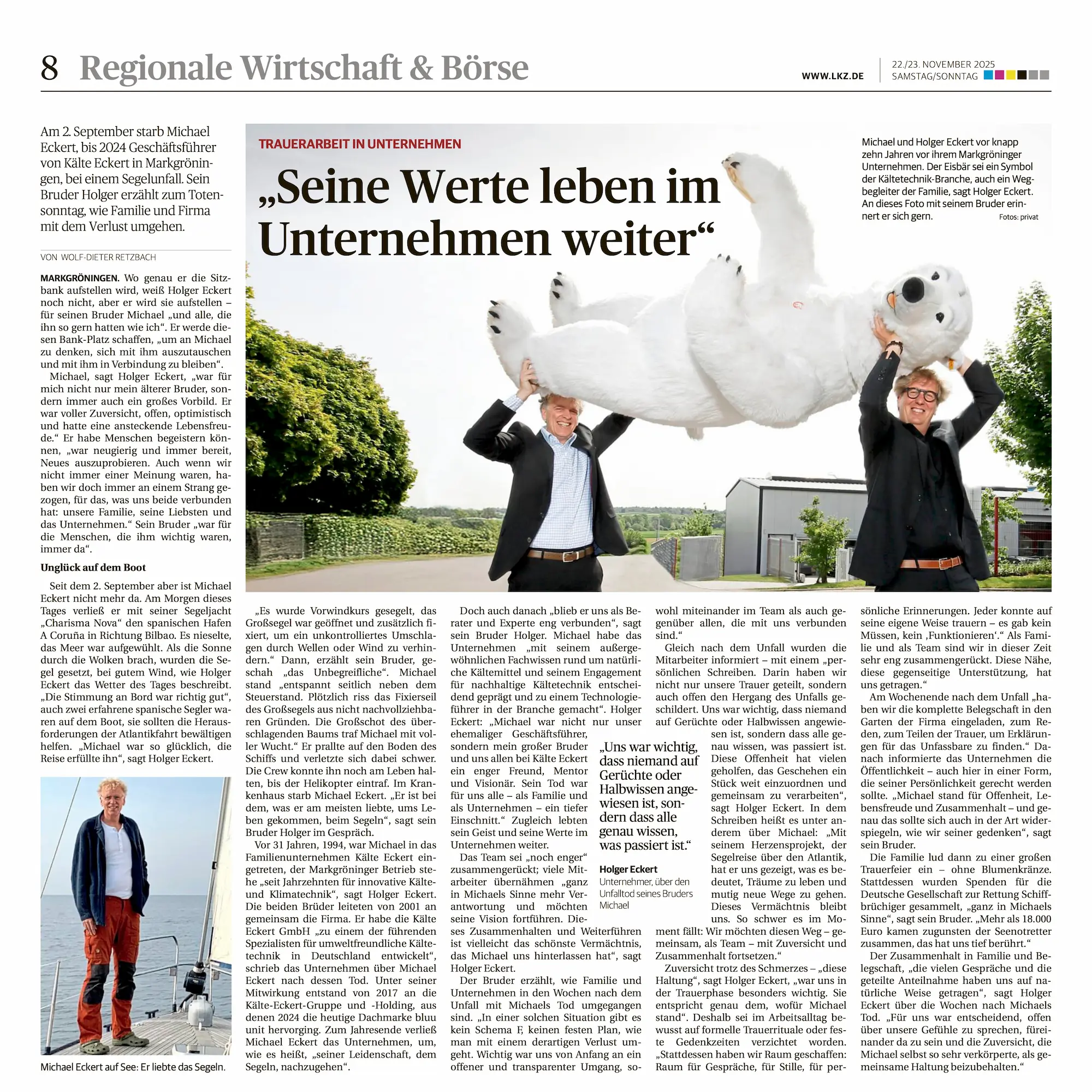 Bericht LKZ - Kälte Eckert 11/2025