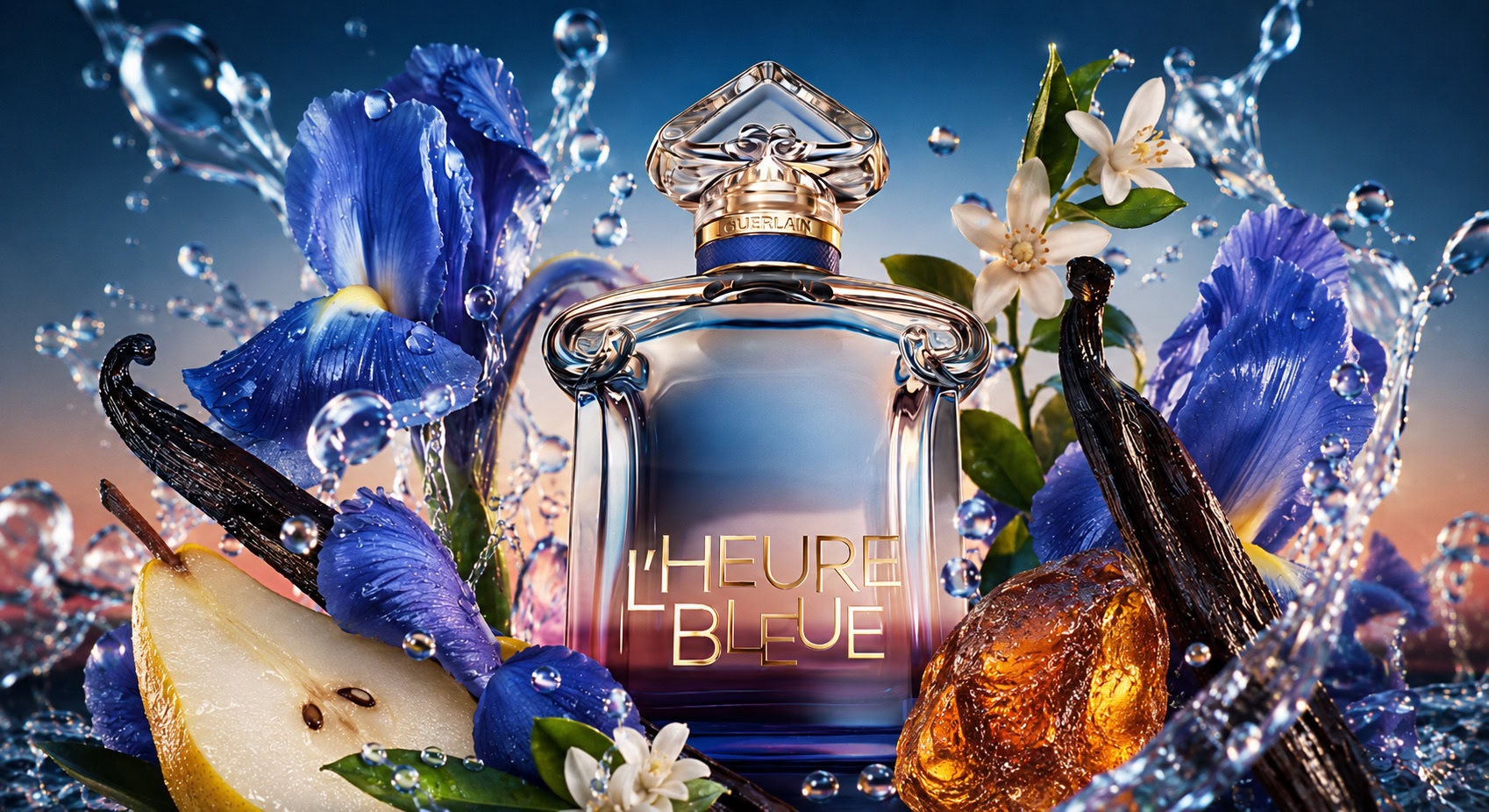 Inside Guerlain L’Heure Bleue 2026 - Iris, Vanilla, and the Scent of the Sky