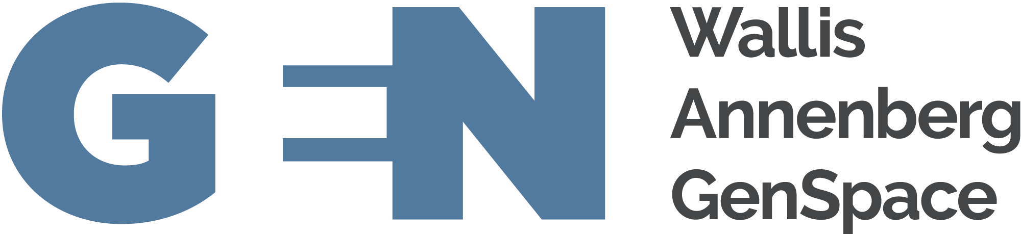 Wallis Annenberg GenSpace logo