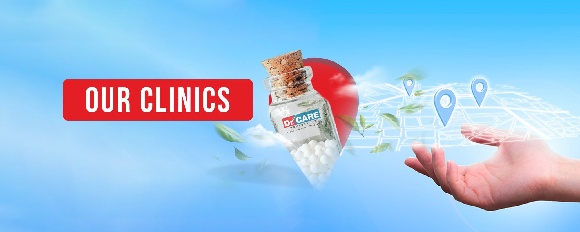 Dr. Care Homeopathy clinic locations across India – 53 branches in Hyderabad, Andhra Pradesh, Telangana, Karnataka and Tamil Nadu