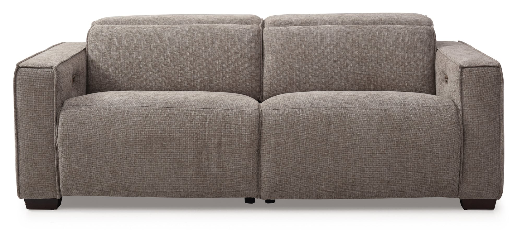 KY467 PRIMO 3 SEATER RECLINER SOFA MOLE CHENILLE CUT OUT (1)