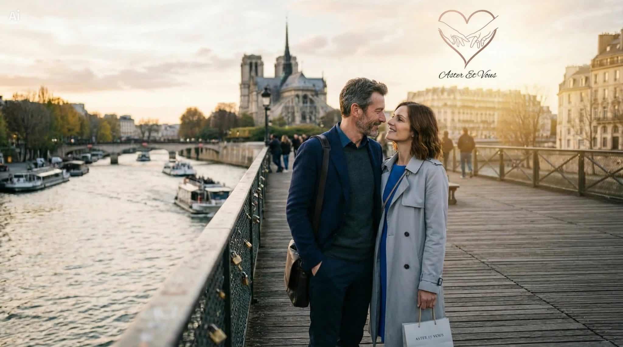 Couple à Paris RDV Aster et Vous