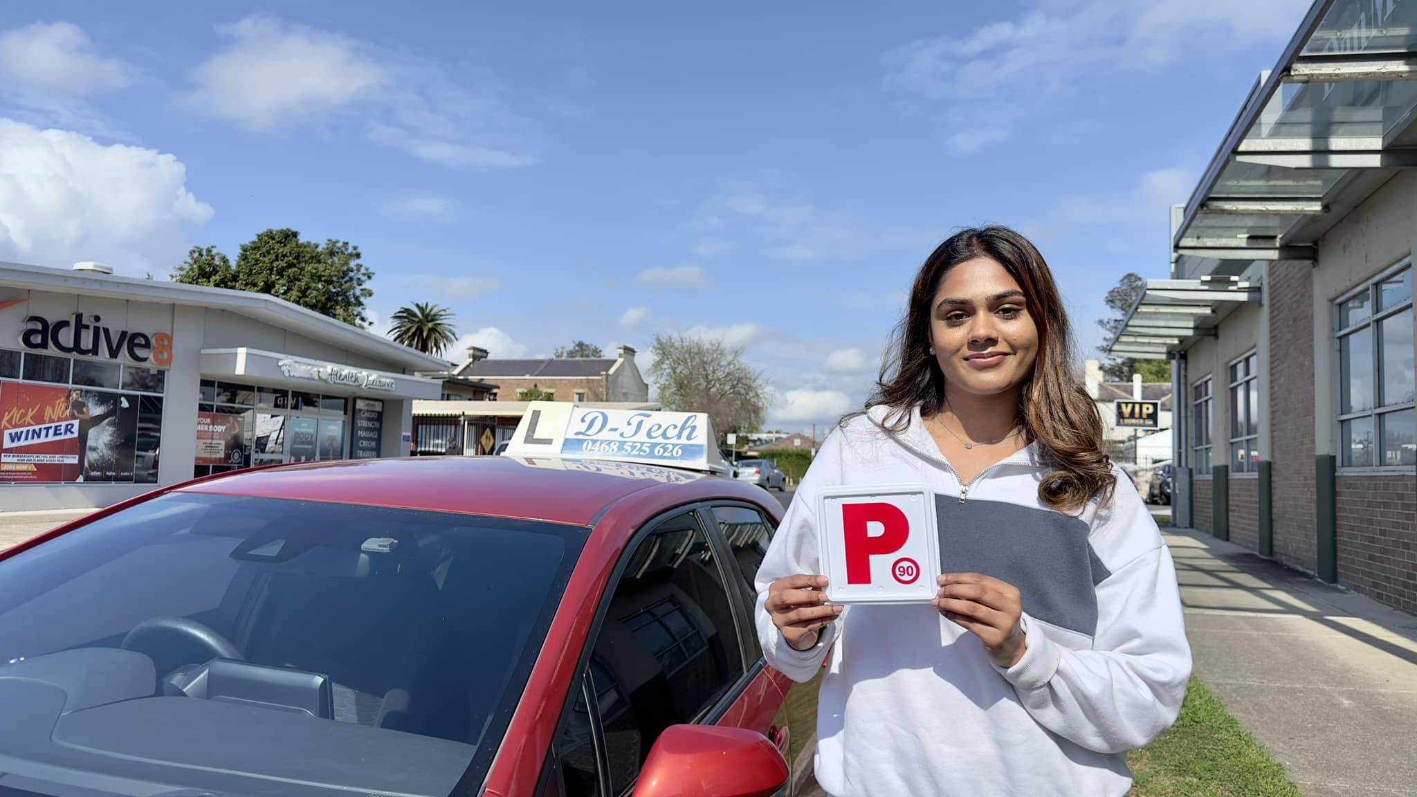 First time driver test success at Service NSW Blacktown center.
