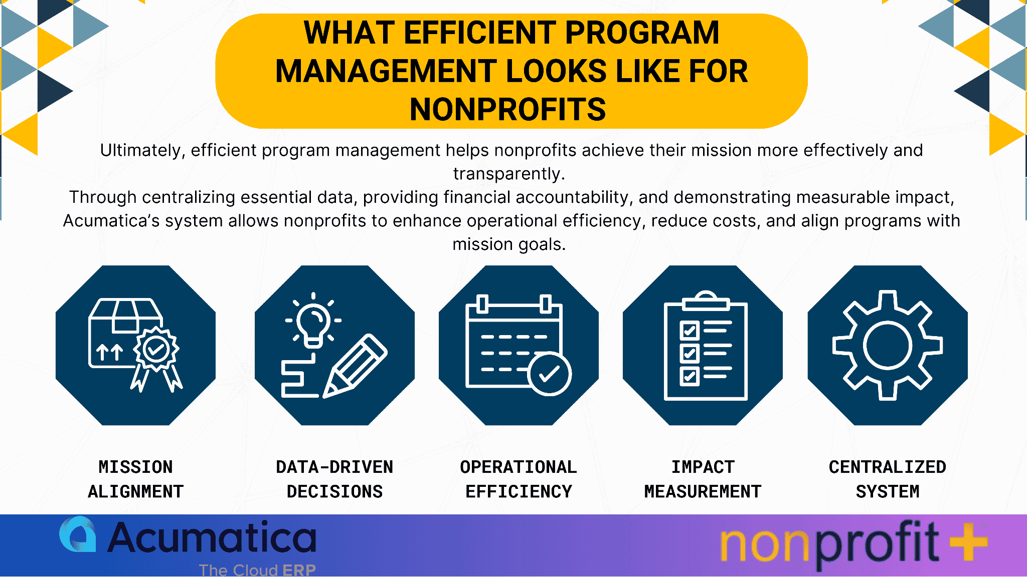 Program Management - Nonprofit+ Nonprofit ERP