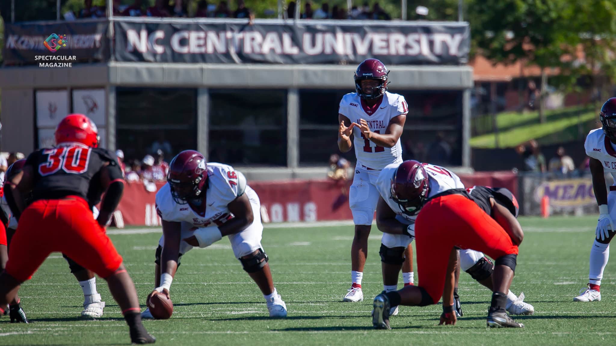 NC Central Dominates WSSU in Season-Opener - Spectacular Magazine