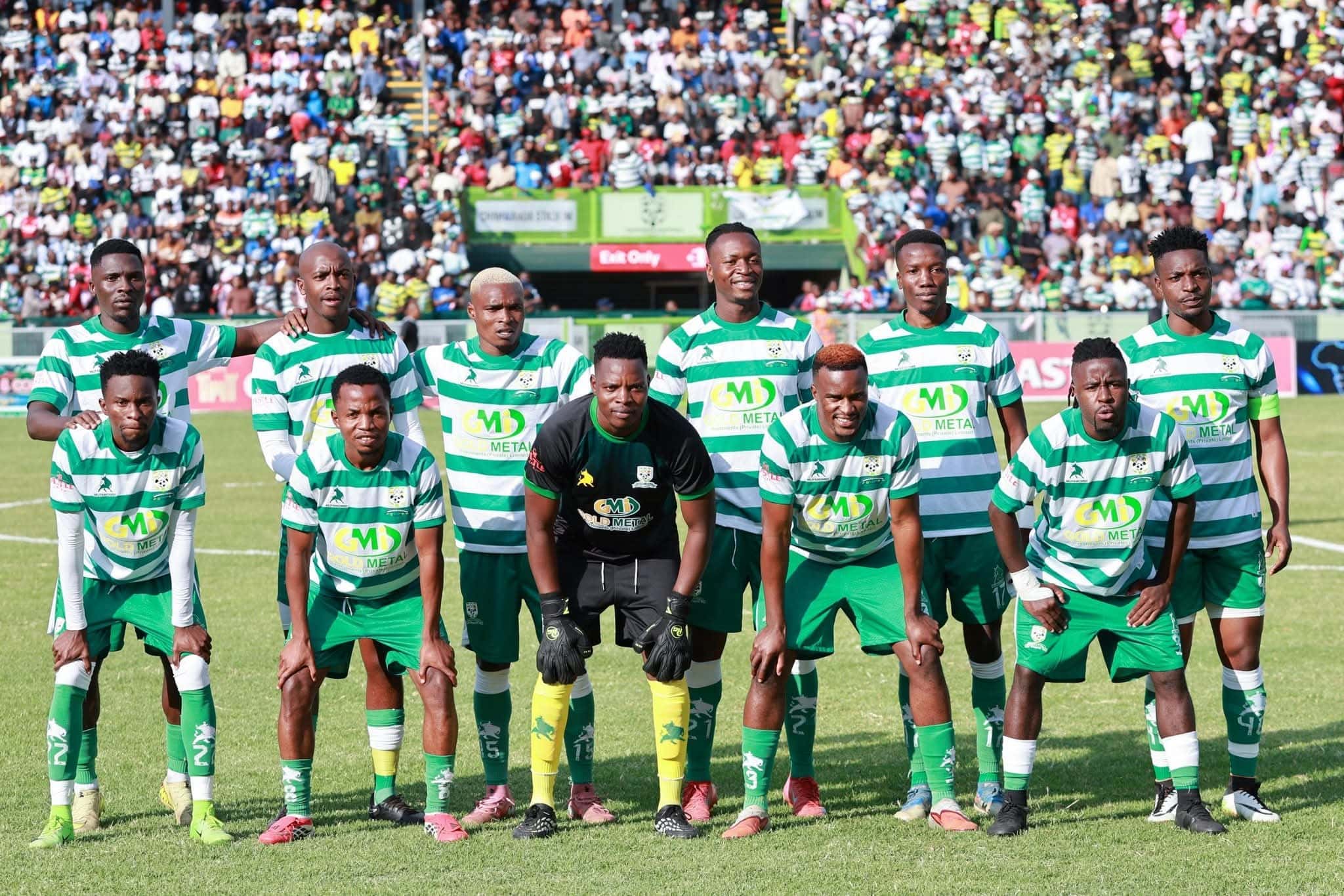 Hardrock FC Hardrock FC pose for a photo at Chahwanda stadium