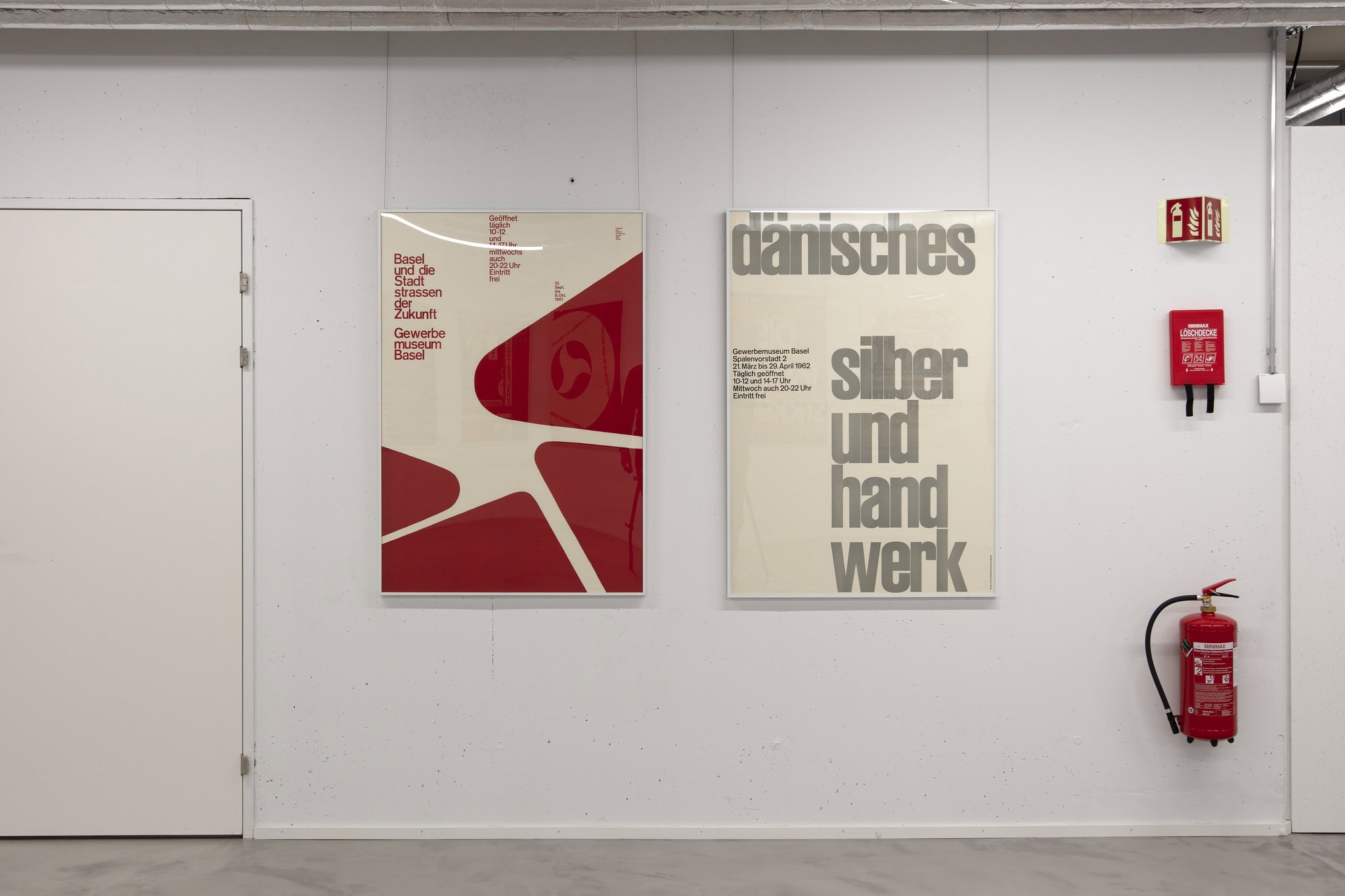 Armin Hofmann Graphic Design Work for Gewerbemuseum Basel