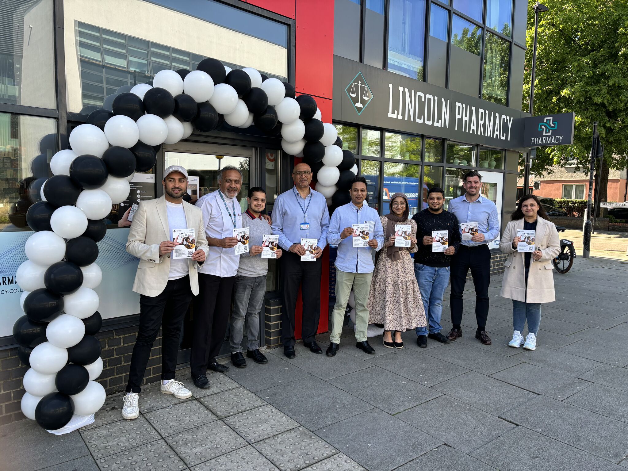 Lincoln Pharmacy team celebrates app launch to enhance patient health outcomes