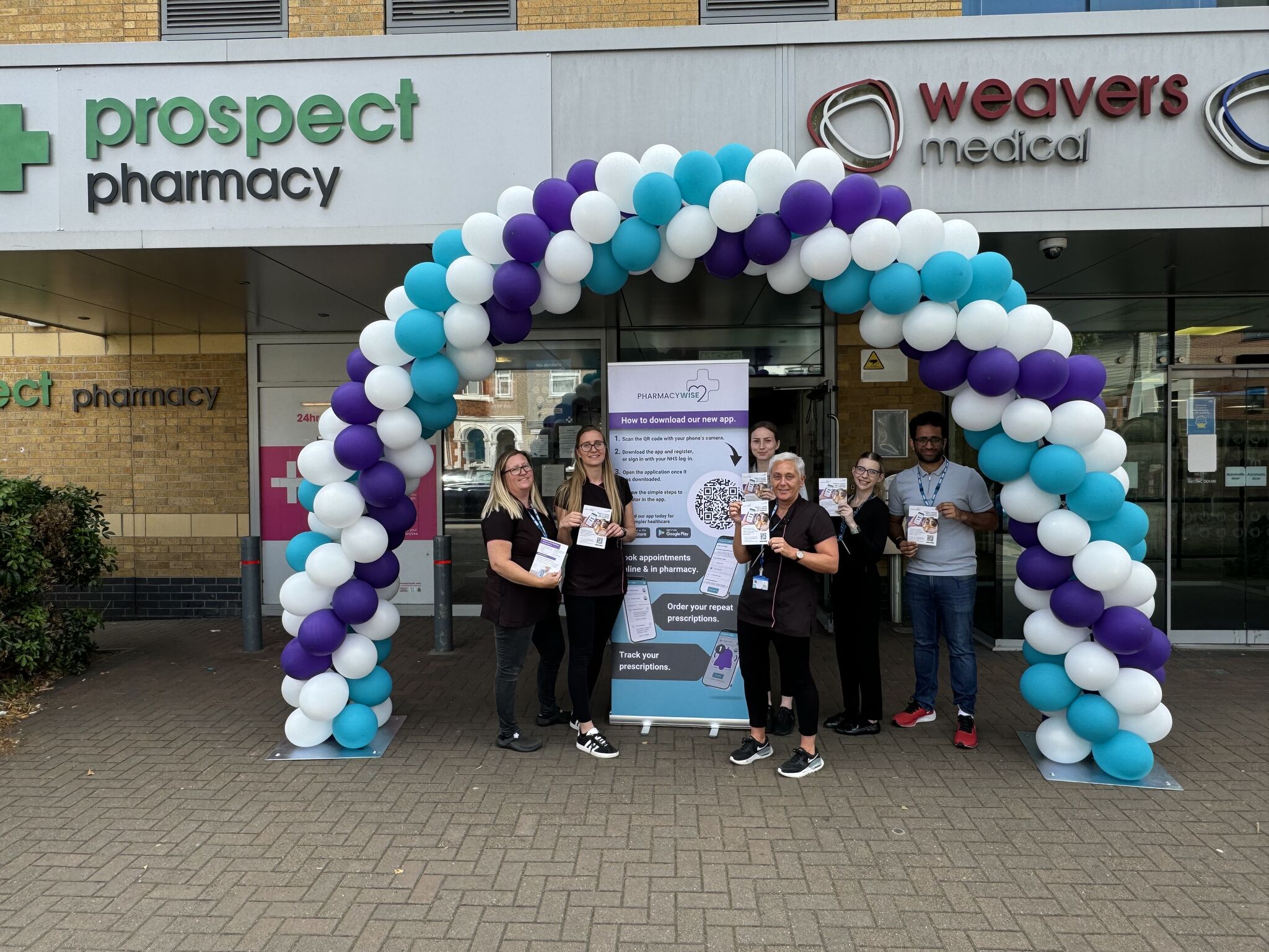 Pharmacy Wise team celebrates app launch to improve healthcare access in Lincolnshire