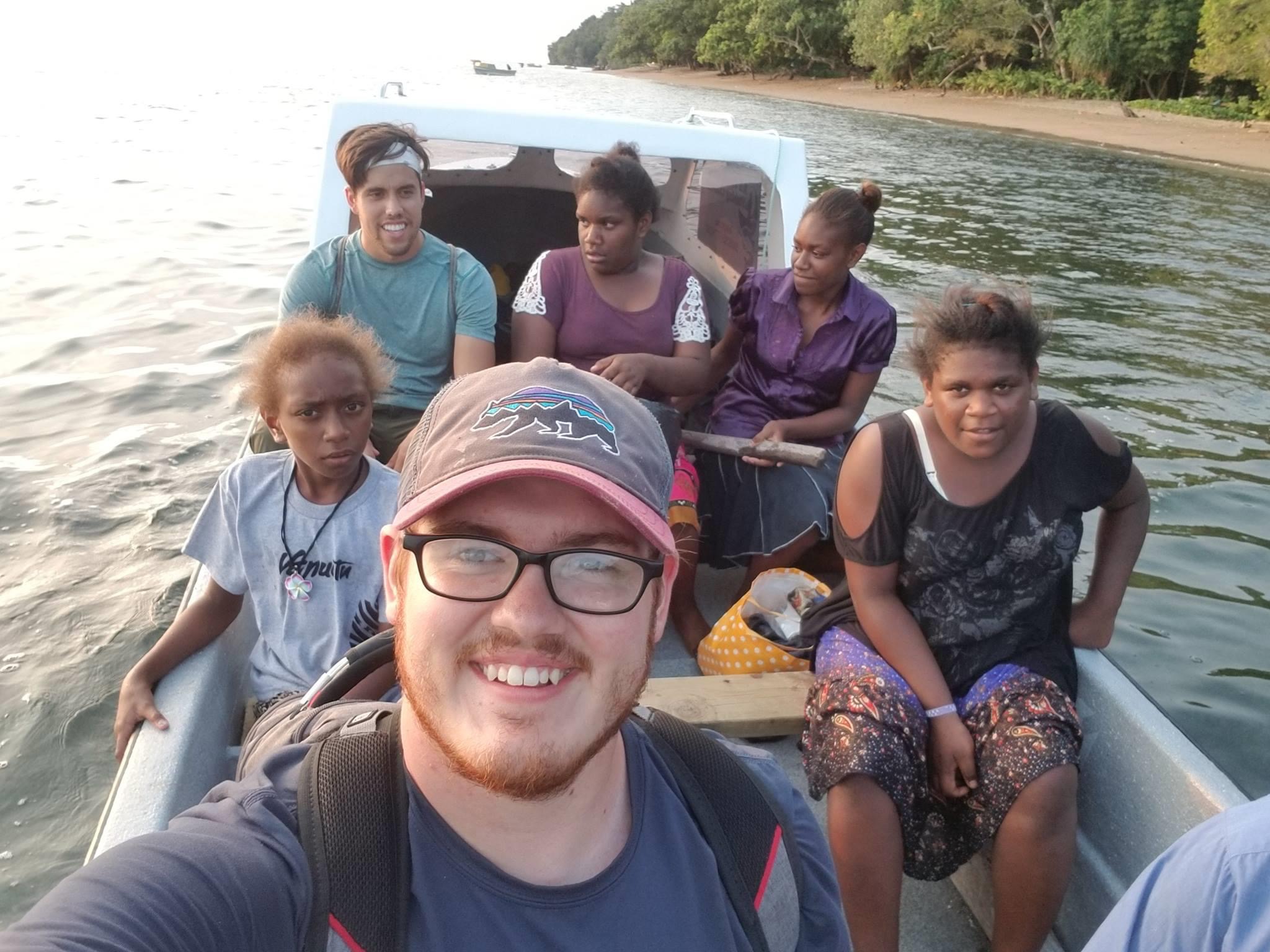 Zechariah Cunningham in Vanuatu