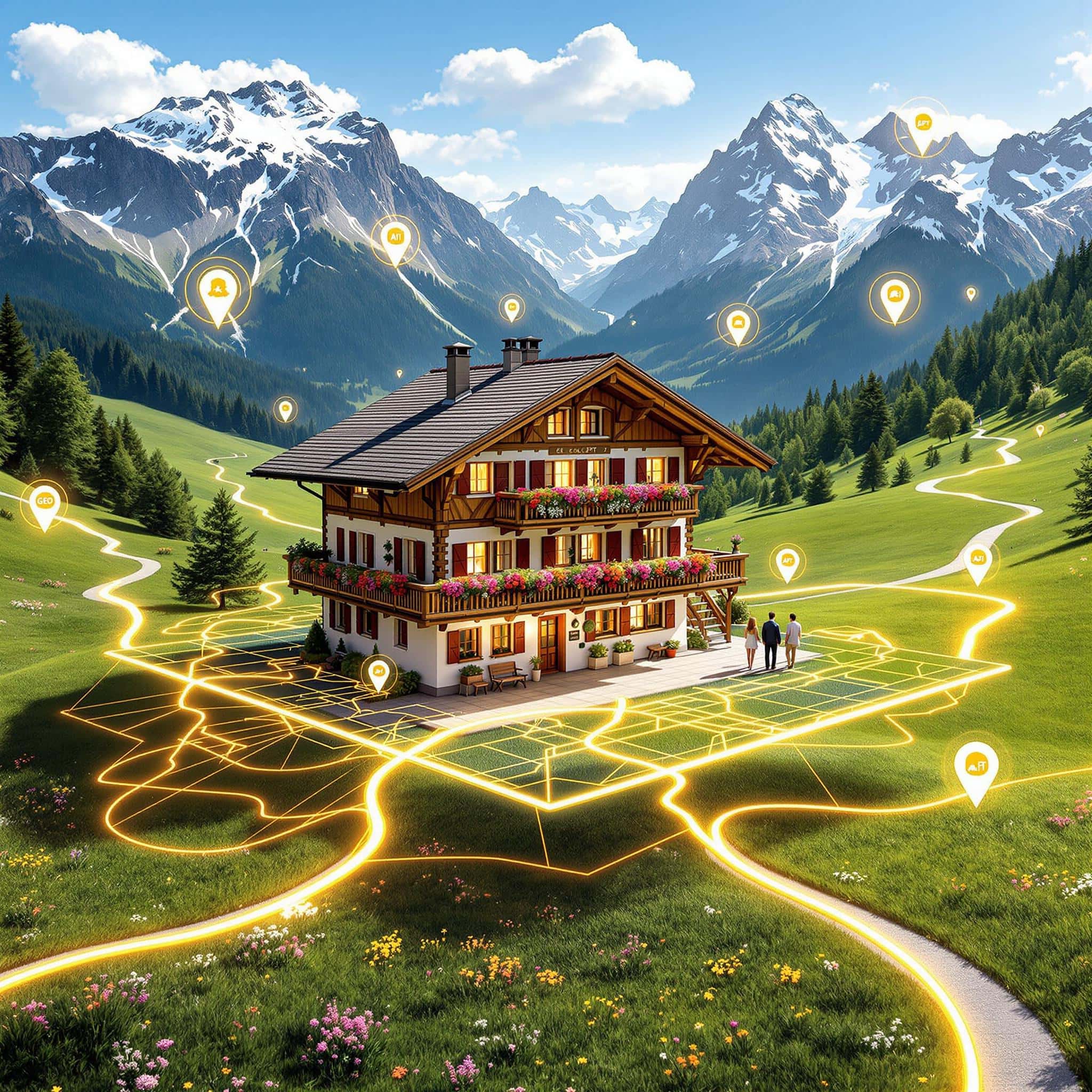 Sichtbar in der KI Welt Hotel