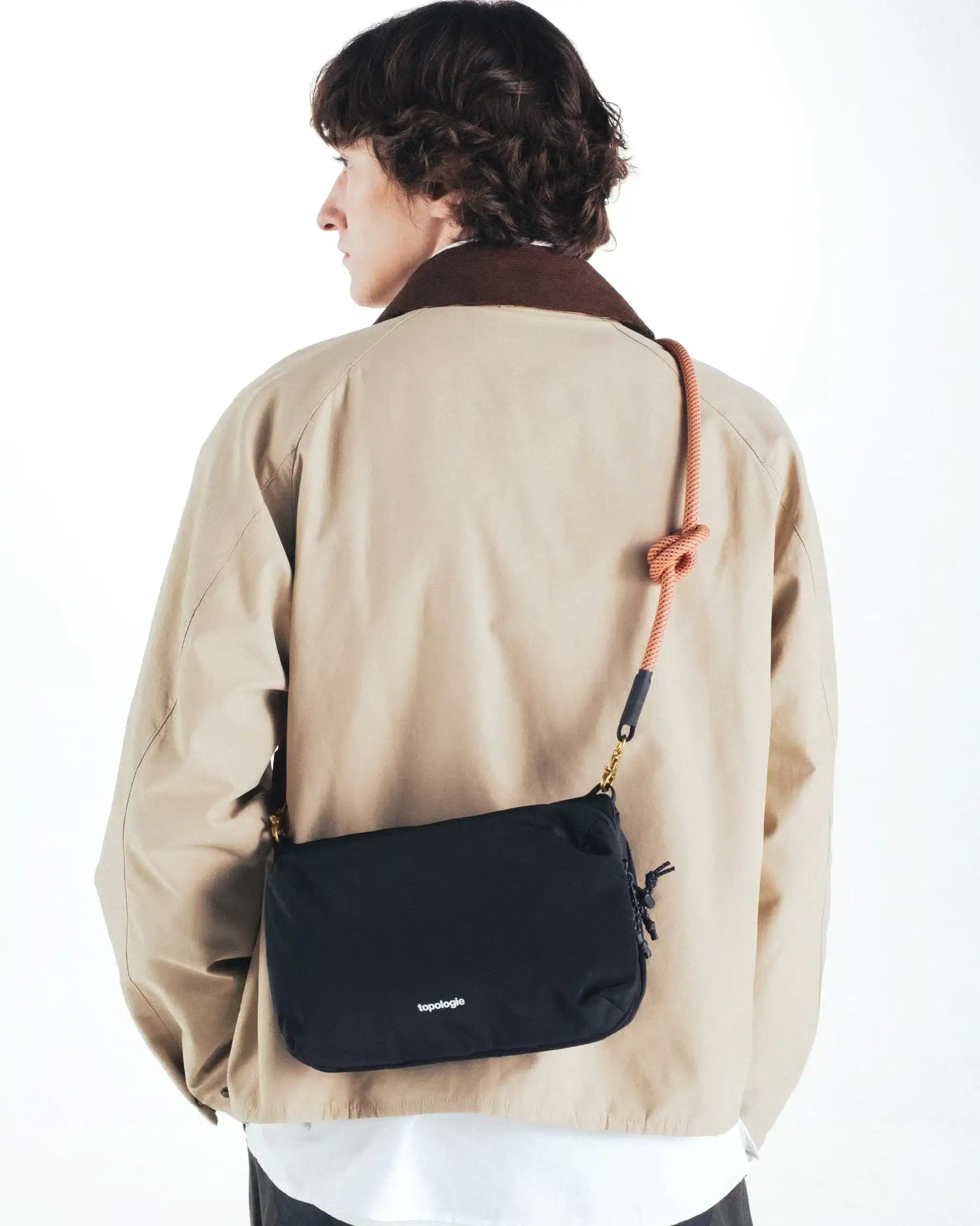 Bolso grande Bottle Sacoche negro 6