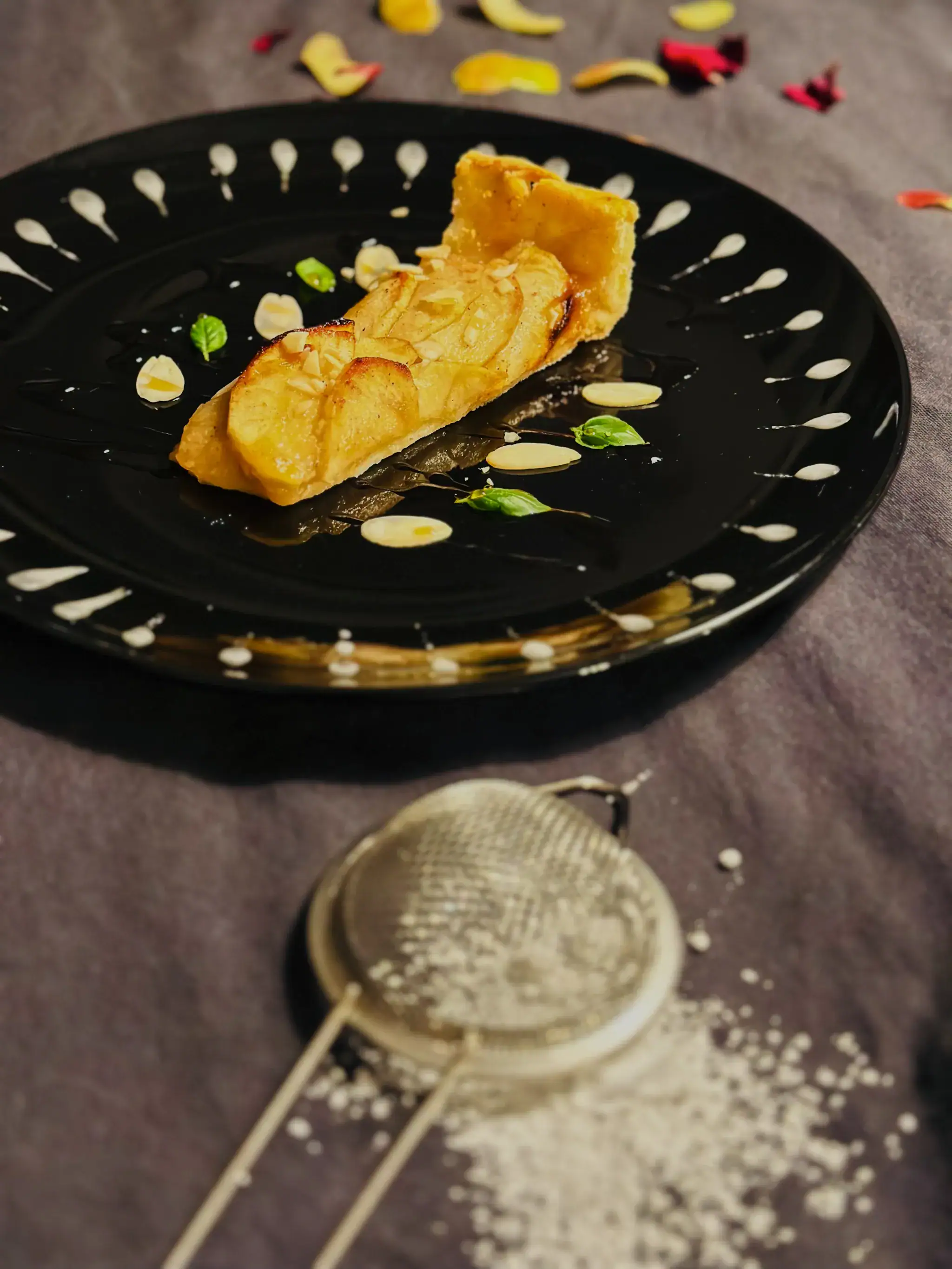 Tarte aux pommes sans gluten - Les Zackardises Tarte aux pommes sans gluten