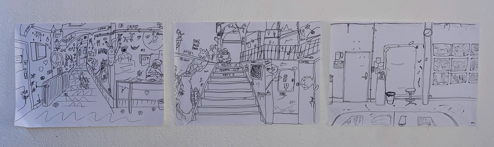 Sketch feutre