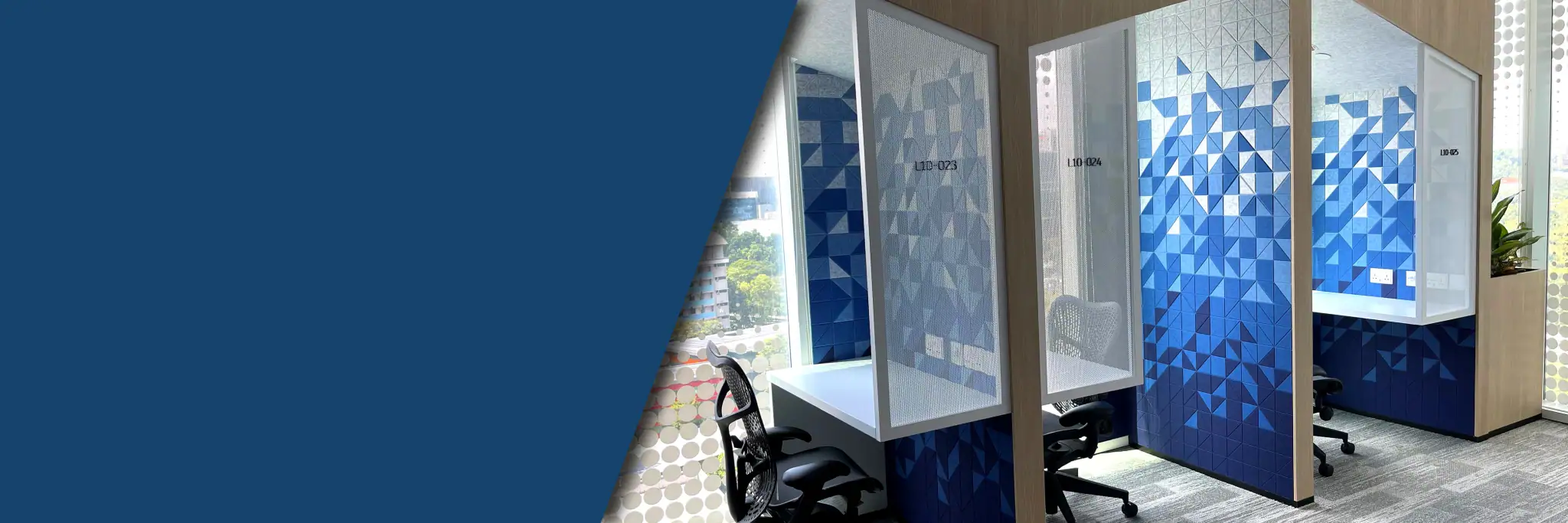 Hanghatas termekek akusztika asme shape precision cut plain panels nyitokep