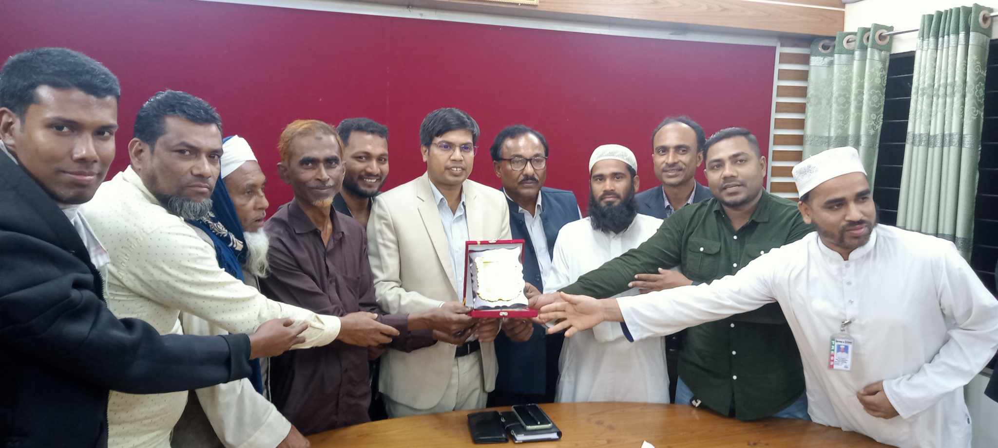 ফুলপুরে নবাগত উপজেলা নির্বাহী অফিসারের সাথে সাংবাদিকদের মত বিনিময় সভা অনুষ্ঠিত হয়েছে