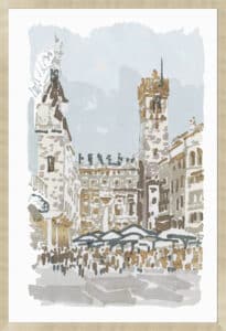 Cafe Square - Framed to Edge