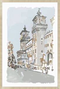 Via Roma - Framed to Edge