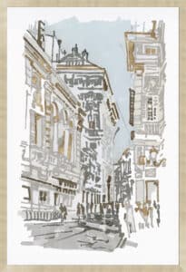 Via del Corso - Framed to Edge
