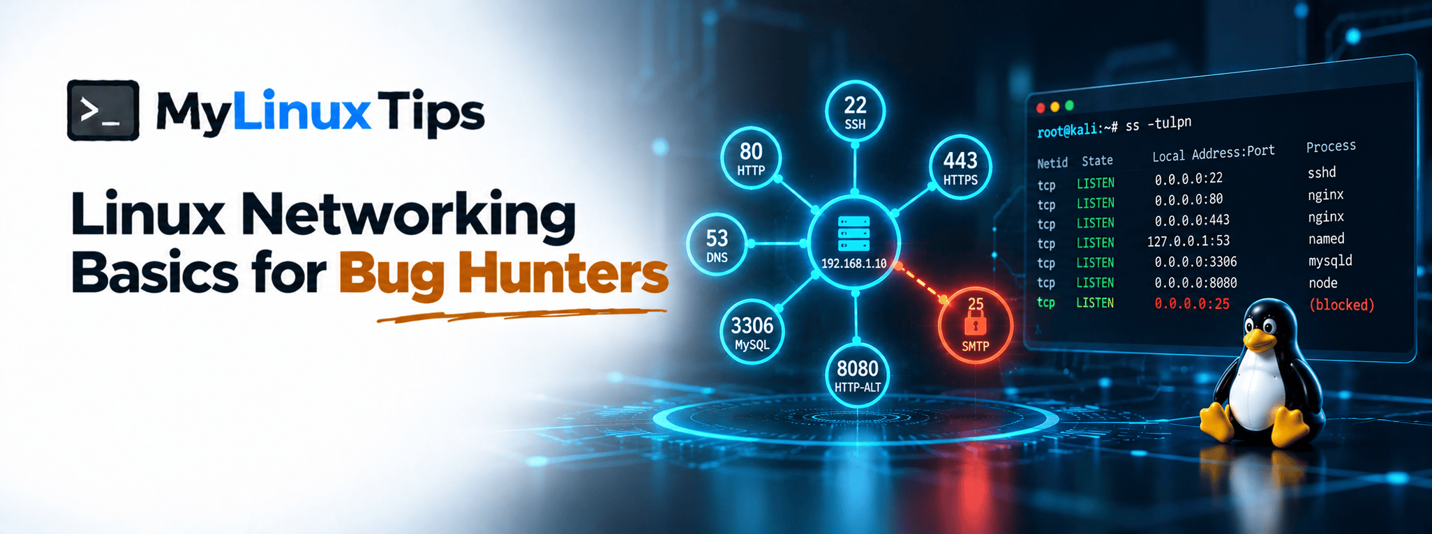 Linux Networking Basics for Bug Hunters